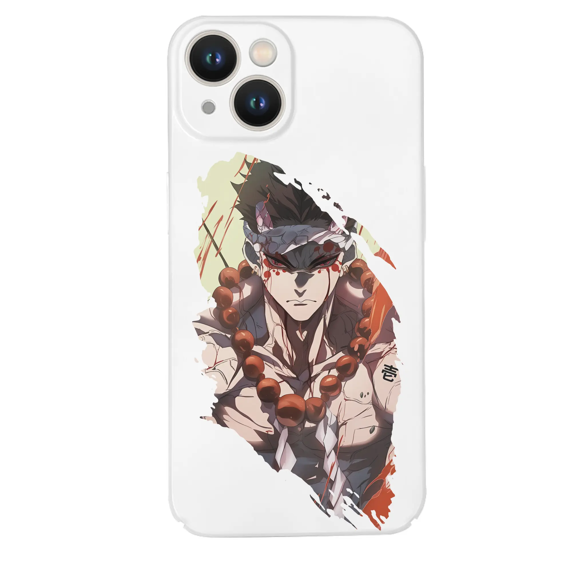 鬼滅の刃 グッズ,悲鳴嶼 行冥 - IPhone 14シリーズ対応 ・ ハードケース ・ 衝撃吸収 ・ 360度密着 ・ カメラ保護 ・ 高品質プラスチック ・ 快適操作