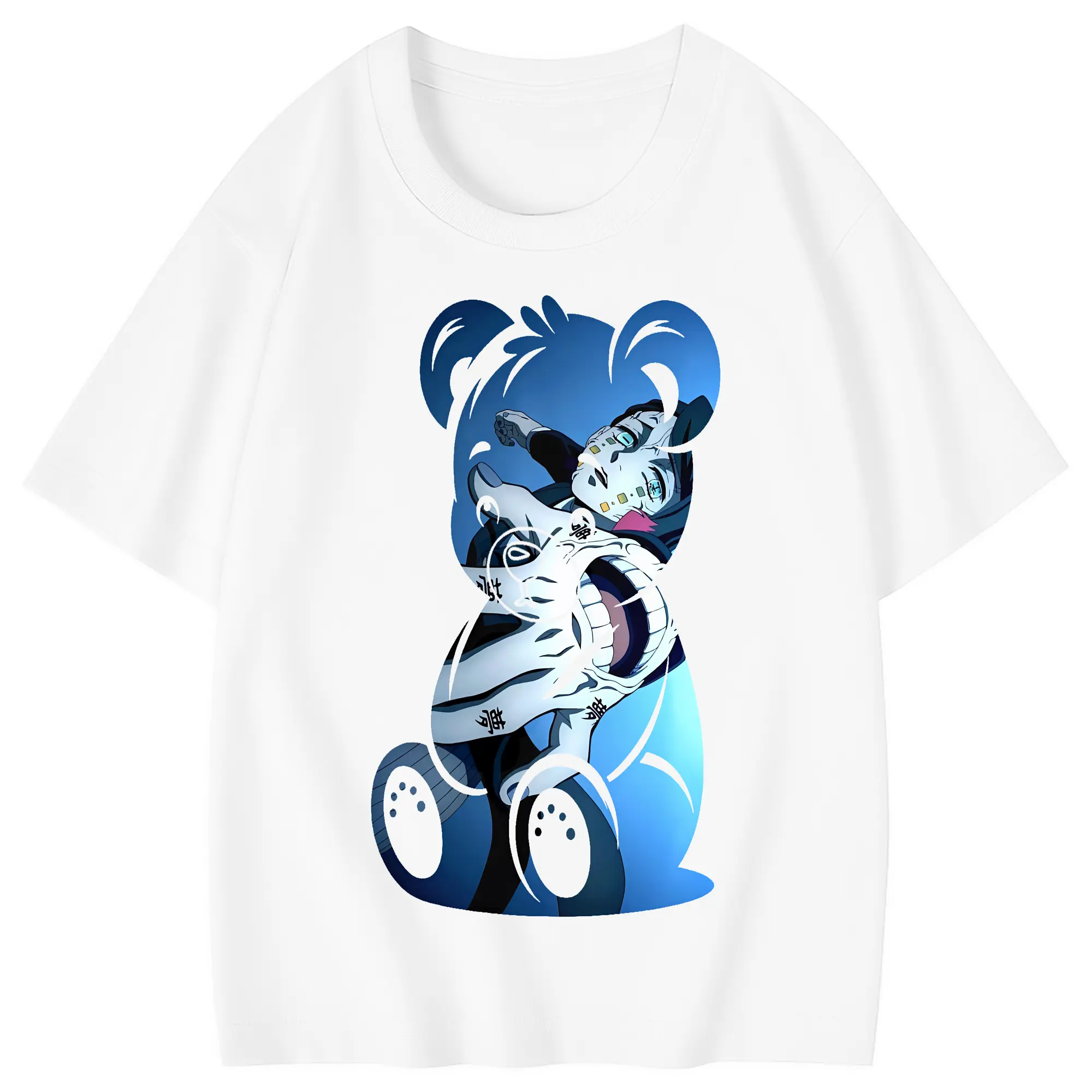 鬼滅の刃 グッズ,魘夢 - 綿100％ キッズTシャツ ・ フロントプリント ・ 快適 通気性 ・ スポーツ カジュアル 散歩用