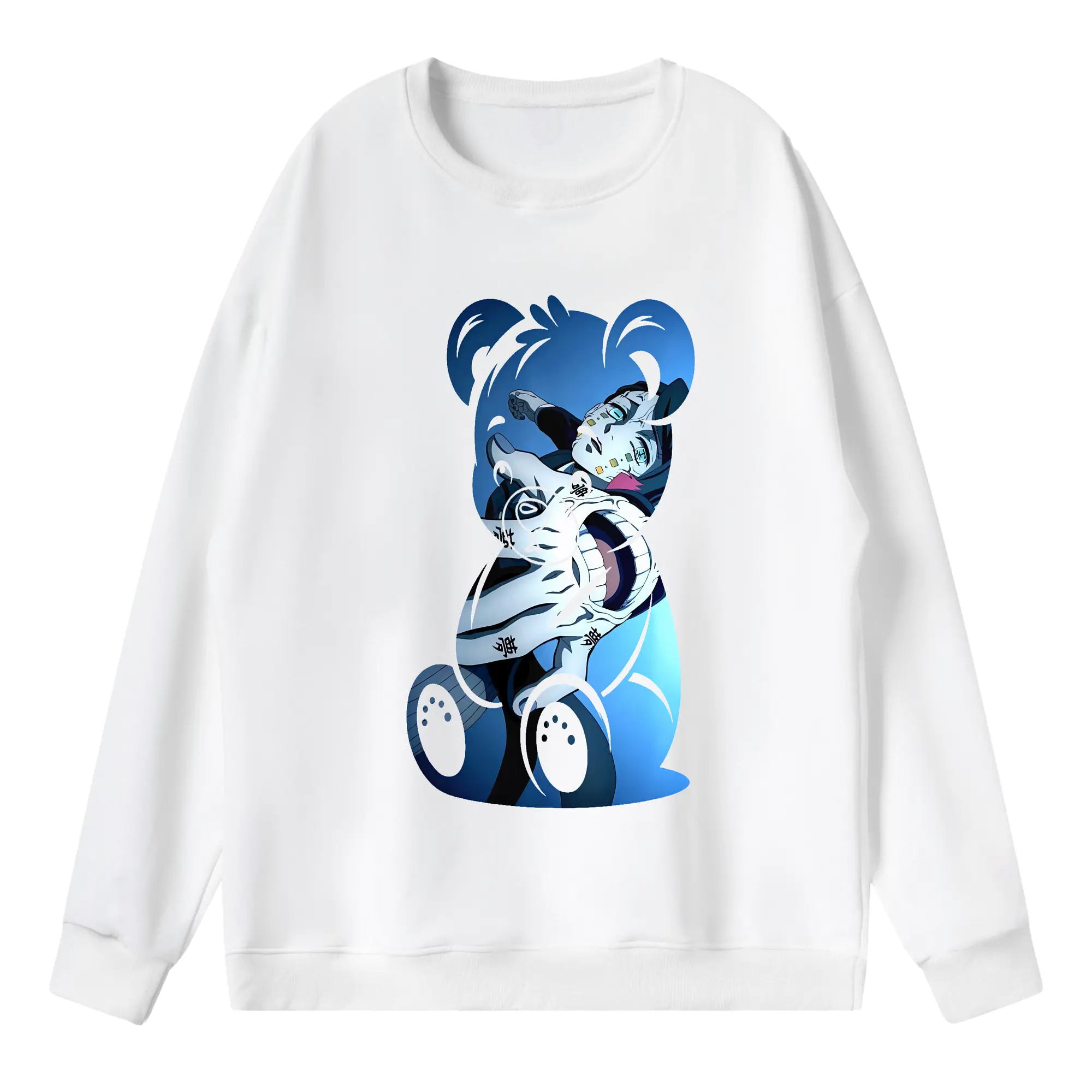 鬼滅の刃 グッズ,魘夢 - 薄手 クルーネック スウェット 裏毛260g · ポリエステル 春秋向け カジュアル 男女兼用 · トレーナー デイリー スポーツ 散歩に最適