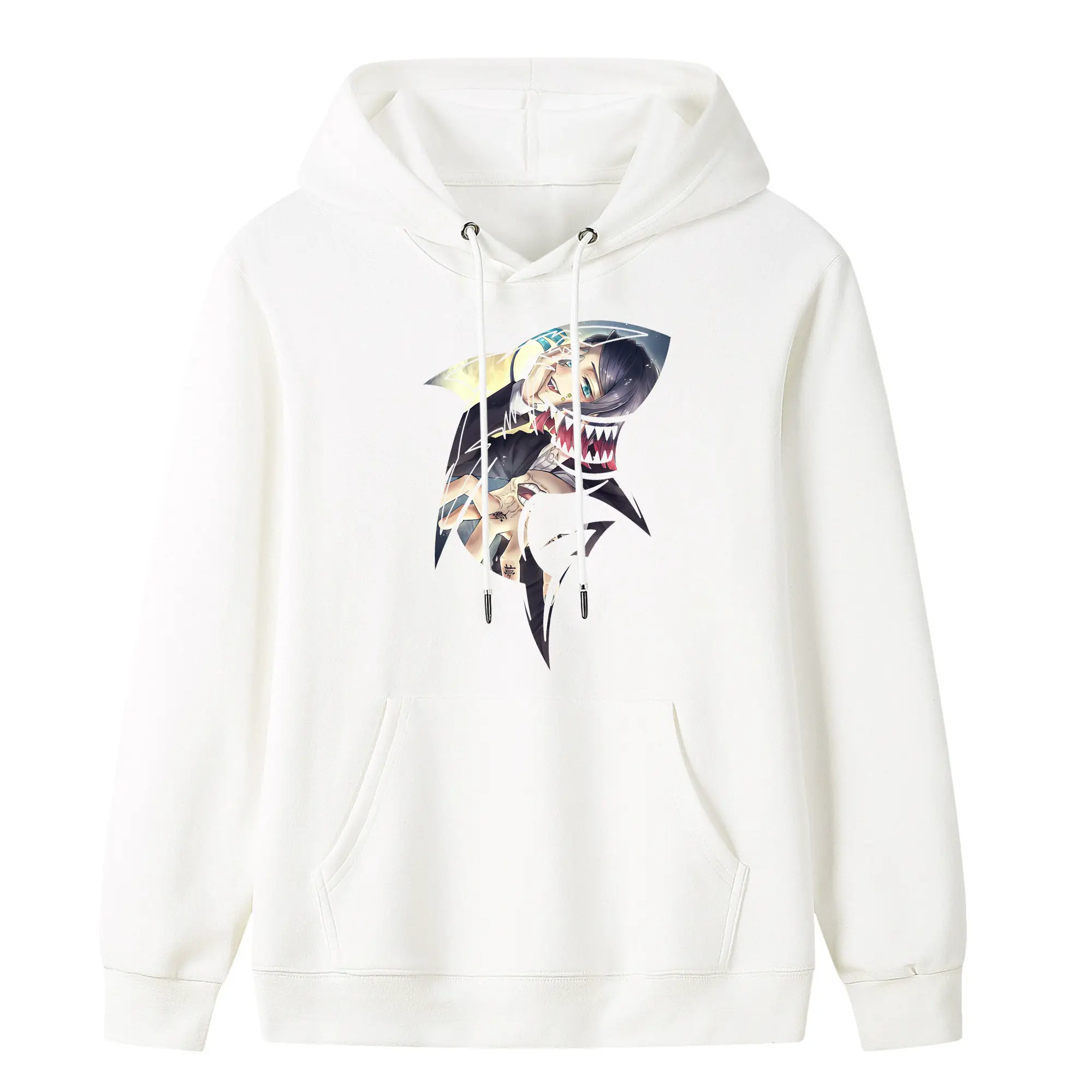 鬼滅の刃 グッズ,魘夢 - キッズ フード付きパーカー ・ フロントプリント ・ ポリエステル100％ ・ 快適 通学 スポーツ 日常使い お散歩用