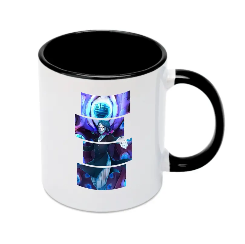 鬼滅の刃 グッズ,魘夢 - カラフルマグカップ ・ 陶器 ・ 熱転写プリント ・ 鮮やかデザイン ・ 耐久性 高品質 ・ コーヒー お茶 ギフト用