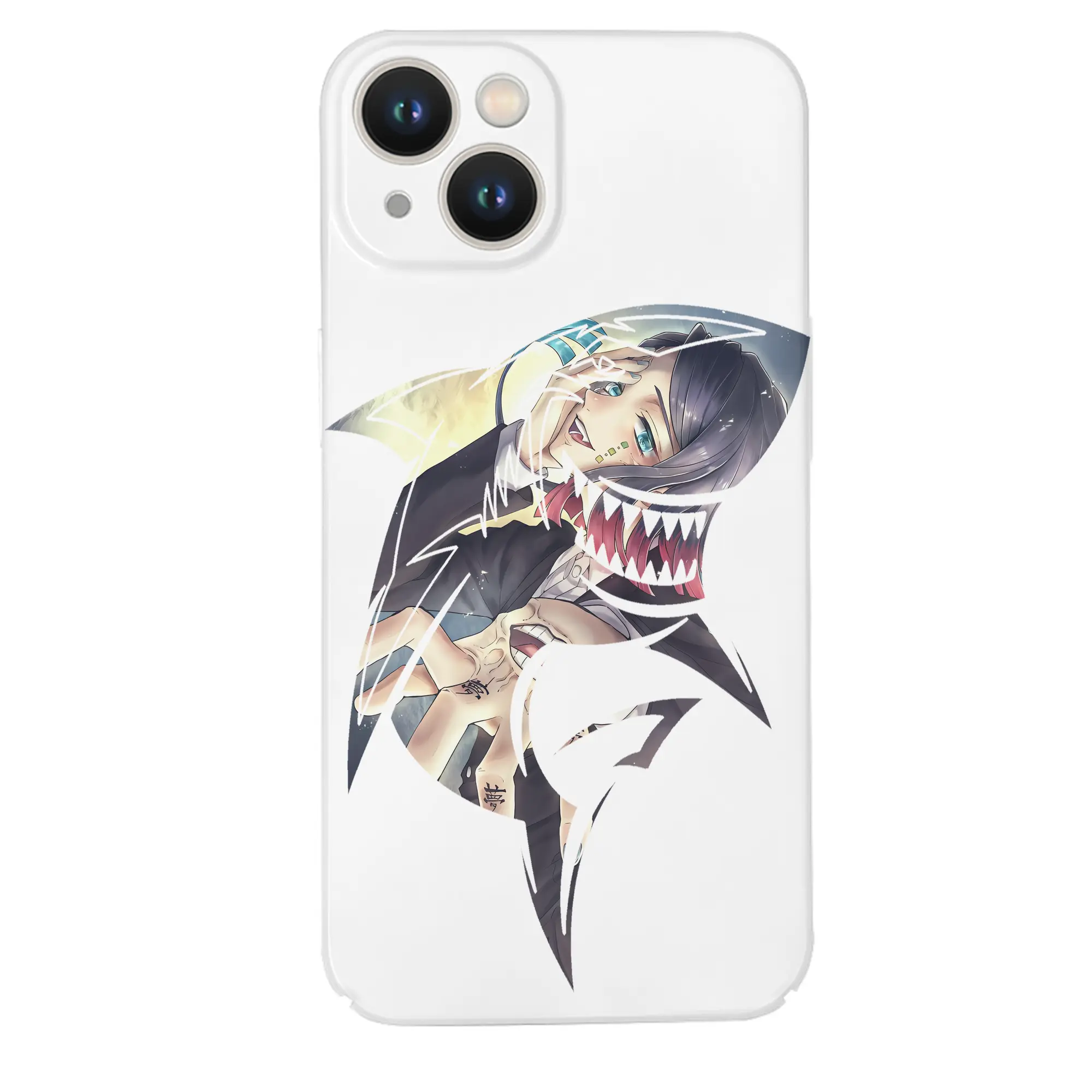 鬼滅の刃 グッズ,魘夢 - IPhone 14シリーズ対応 ・ ハードケース ・ 衝撃吸収 ・ 360度密着 ・ カメラ保護 ・ 高品質プラスチック ・ 快適操作
