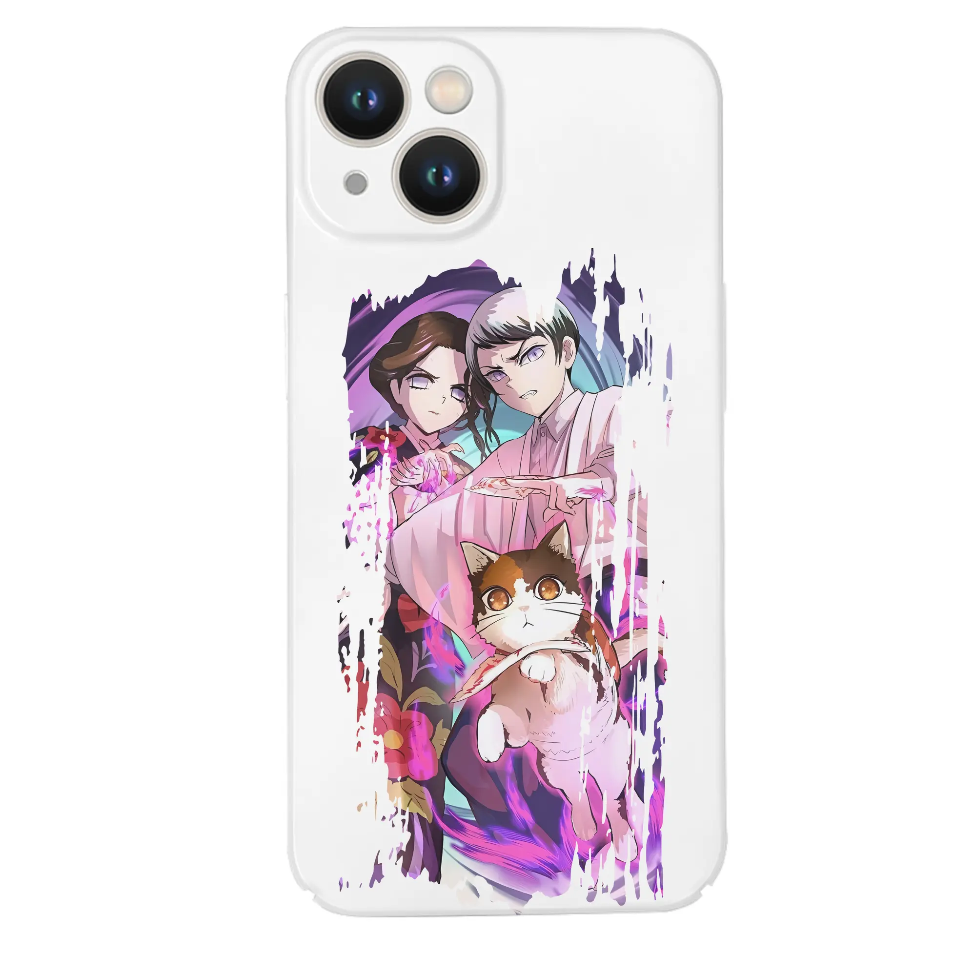 鬼滅の刃 グッズ,愈史郎 - IPhone 14シリーズ対応 ・ ハードケース ・ 衝撃吸収 ・ 360度密着 ・ カメラ保護 ・ 高品質プラスチック ・ 快適操作