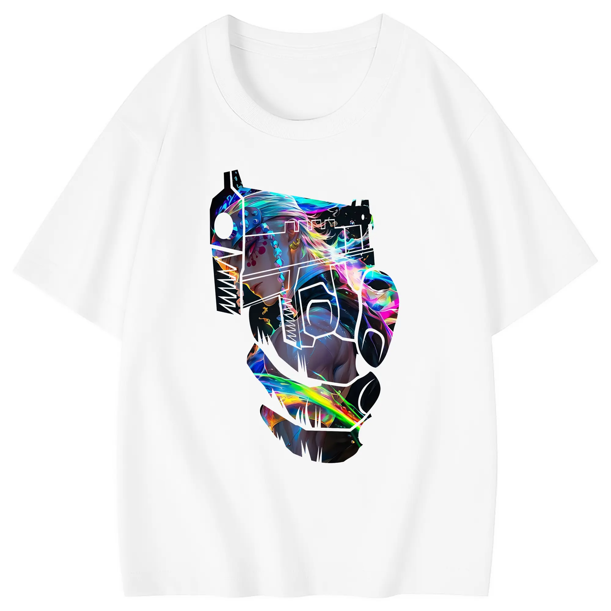 鬼滅の刃 グッズ,宇髄 天元 - 綿100％ キッズTシャツ ・ フロントプリント ・ 快適 通気性 ・ スポーツ カジュアル 散歩用