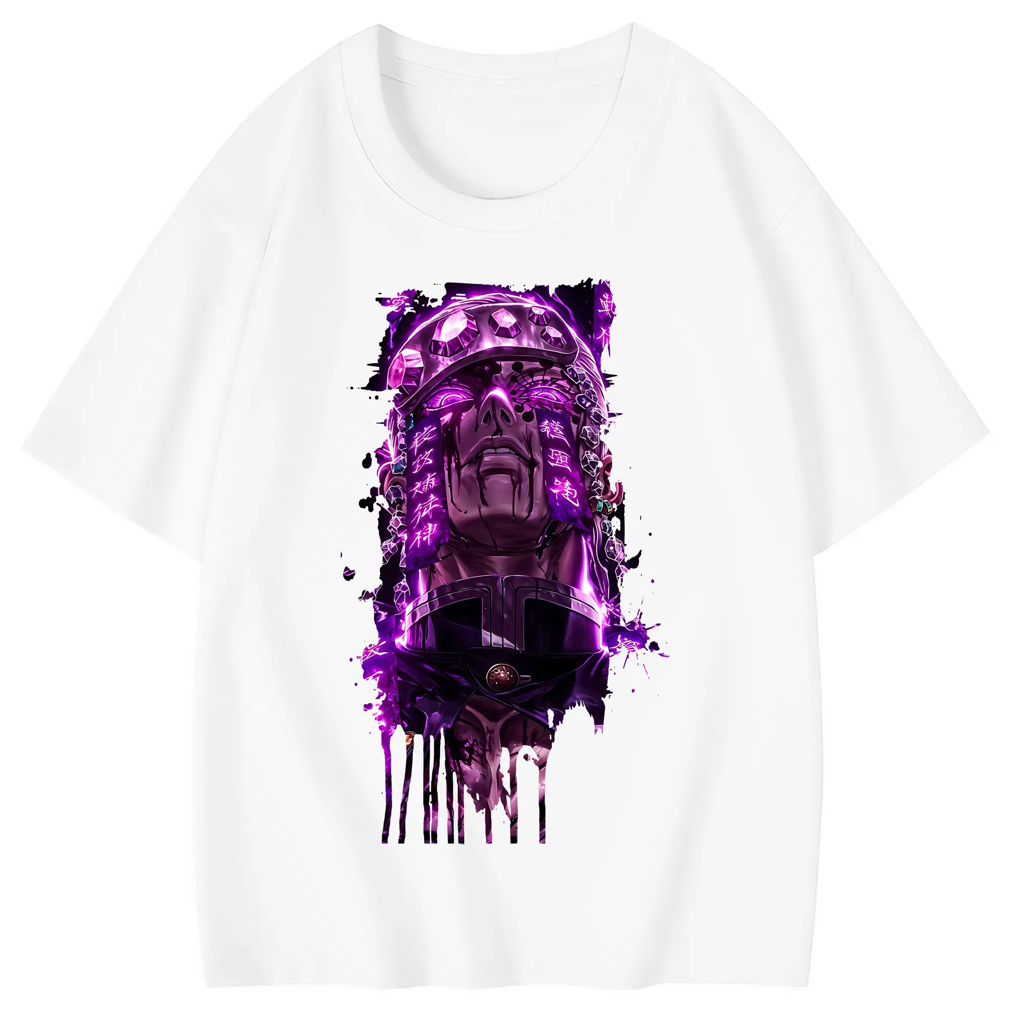 鬼滅の刃 グッズ,宇髄 天元 - 綿100％ キッズTシャツ ・ フロントプリント ・ 快適 通気性 ・ スポーツ カジュアル 散歩用