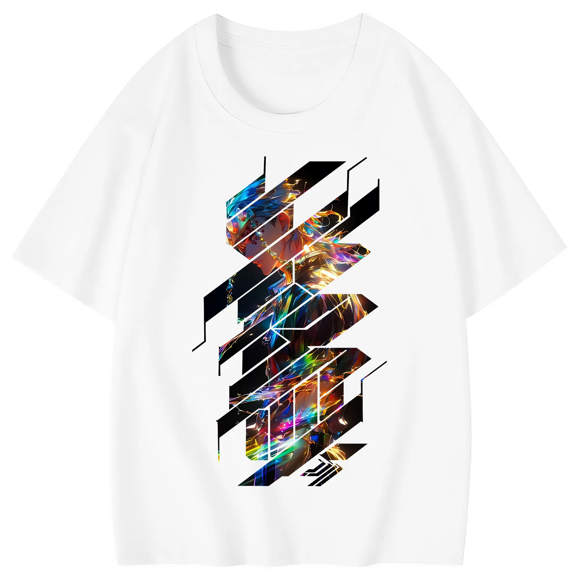 鬼滅の刃 グッズ,宇髄 天元 - 綿100％ キッズTシャツ ・ フロントプリント ・ 快適 通気性 ・ スポーツ カジュアル 散歩用