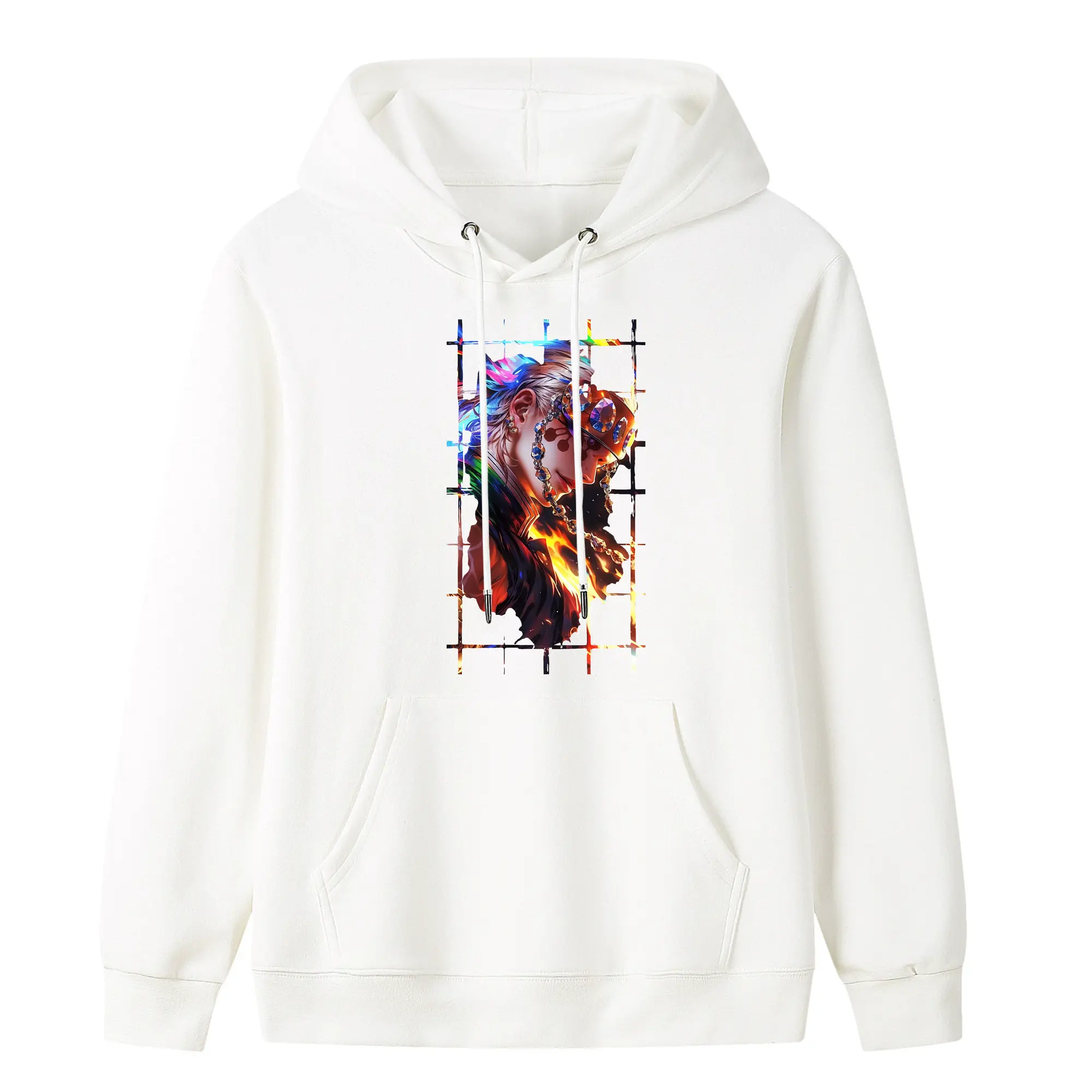 鬼滅の刃 グッズ,宇髄 天元 - キッズ フード付きパーカー ・ フロントプリント ・ ポリエステル100％ ・ 快適 通学 スポーツ 日常使い お散歩用