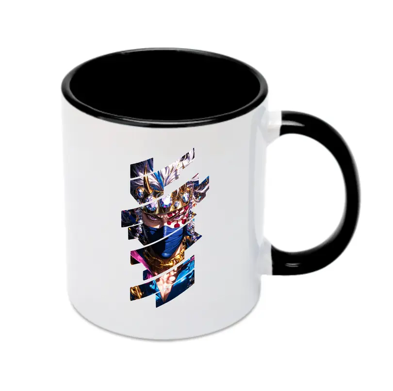 鬼滅の刃 グッズ,宇髄 天元 - カラフルマグカップ ・ 陶器 ・ 熱転写プリント ・ 鮮やかデザイン ・ 耐久性 高品質 ・ コーヒー お茶 ギフト用