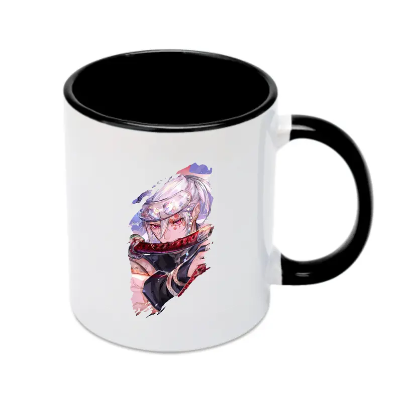 鬼滅の刃 グッズ,宇髄 天元 - カラフルマグカップ ・ 陶器 ・ 熱転写プリント ・ 鮮やかデザイン ・ 耐久性 高品質 ・ コーヒー お茶 ギフト用