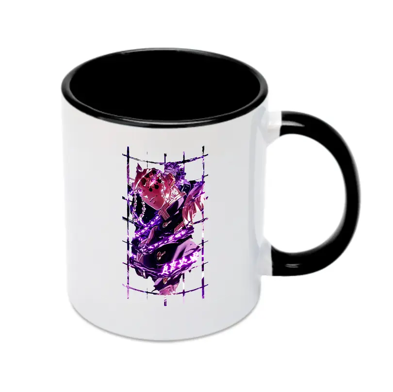 鬼滅の刃 グッズ,宇髄 天元 - カラフルマグカップ ・ 陶器 ・ 熱転写プリント ・ 鮮やかデザイン ・ 耐久性 高品質 ・ コーヒー お茶 ギフト用
