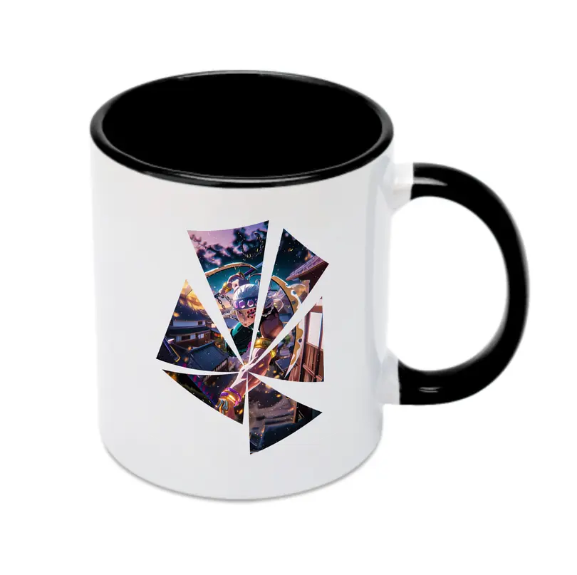 鬼滅の刃 グッズ,宇髄 天元 - カラフルマグカップ ・ 陶器 ・ 熱転写プリント ・ 鮮やかデザイン ・ 耐久性 高品質 ・ コーヒー お茶 ギフト用