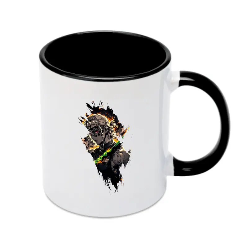 鬼滅の刃 グッズ,宇髄 天元 - カラフルマグカップ ・ 陶器 ・ 熱転写プリント ・ 鮮やかデザイン ・ 耐久性 高品質 ・ コーヒー お茶 ギフト用