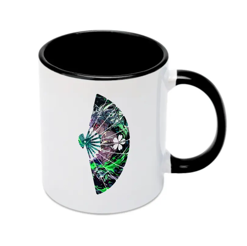 鬼滅の刃 グッズ,宇髄 天元 - カラフルマグカップ ・ 陶器 ・ 熱転写プリント ・ 鮮やかデザイン ・ 耐久性 高品質 ・ コーヒー お茶 ギフト用