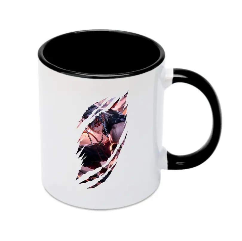 鬼滅の刃 グッズ,宇髄 天元 - カラフルマグカップ ・ 陶器 ・ 熱転写プリント ・ 鮮やかデザイン ・ 耐久性 高品質 ・ コーヒー お茶 ギフト用
