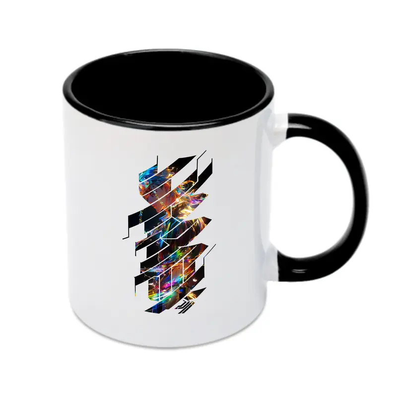 鬼滅の刃 グッズ,宇髄 天元 - カラフルマグカップ ・ 陶器 ・ 熱転写プリント ・ 鮮やかデザイン ・ 耐久性 高品質 ・ コーヒー お茶 ギフト用