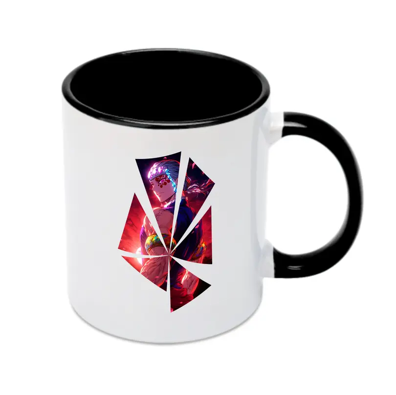 鬼滅の刃 グッズ,宇髄 天元 - カラフルマグカップ ・ 陶器 ・ 熱転写プリント ・ 鮮やかデザイン ・ 耐久性 高品質 ・ コーヒー お茶 ギフト用