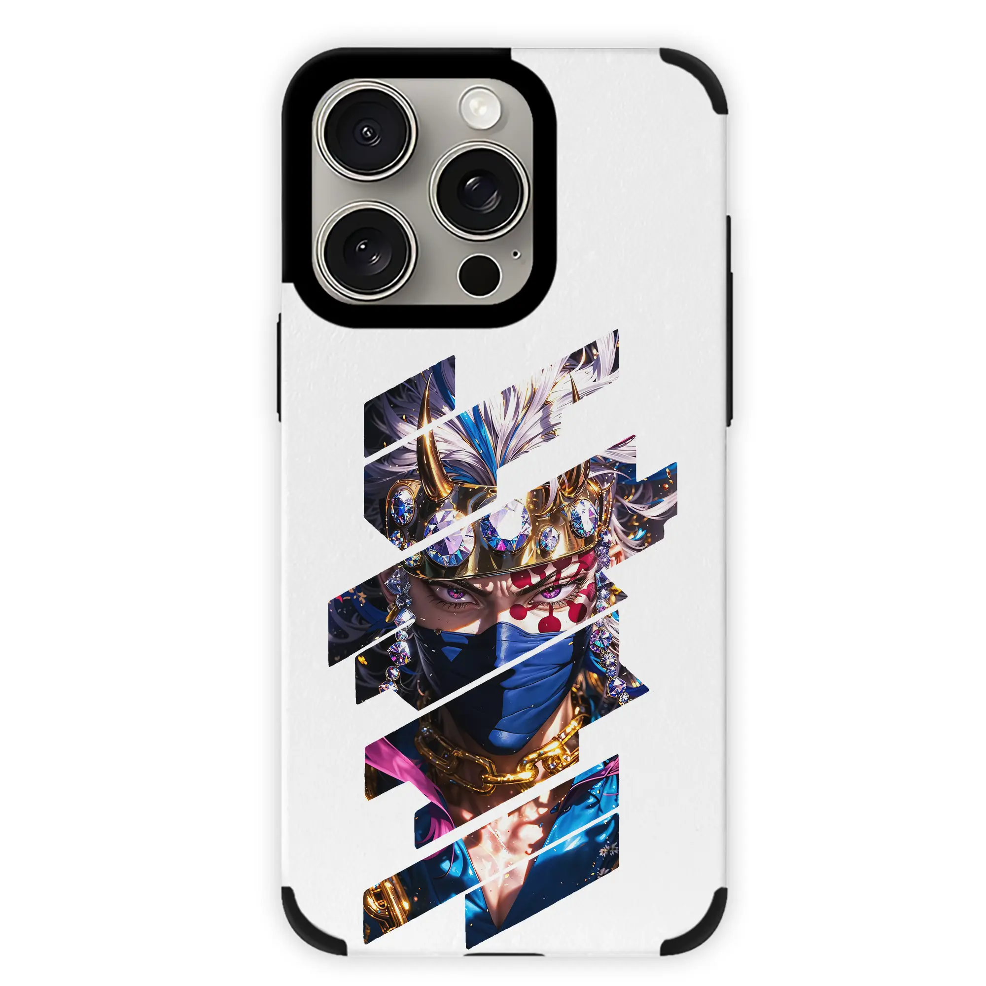 鬼滅の刃 グッズ,宇髄 天元 - IPhone15ProMax対応 ・ PUレザースマホケース ・ 耐衝撃 ・ 黄変防止 ・ 360度全面保護 ・ 柔らか手触り ・ 3D立体ボタン