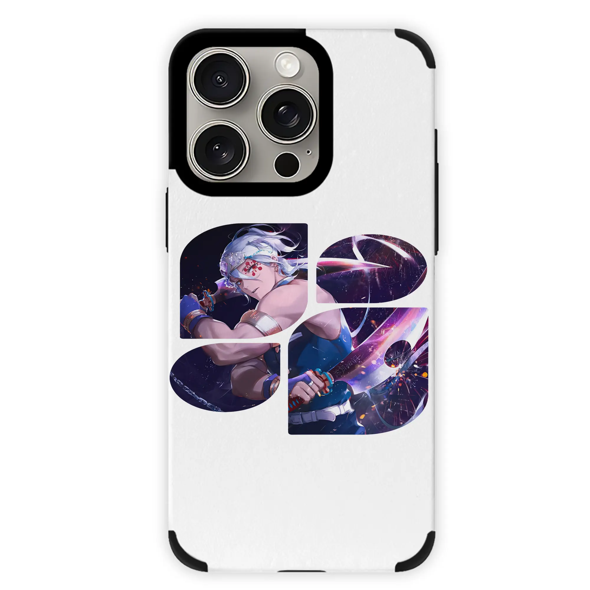 鬼滅の刃 グッズ,宇髄 天元 - IPhone15ProMax対応 ・ PUレザースマホケース ・ 耐衝撃 ・ 黄変防止 ・ 360度全面保護 ・ 柔らか手触り ・ 3D立体ボタン