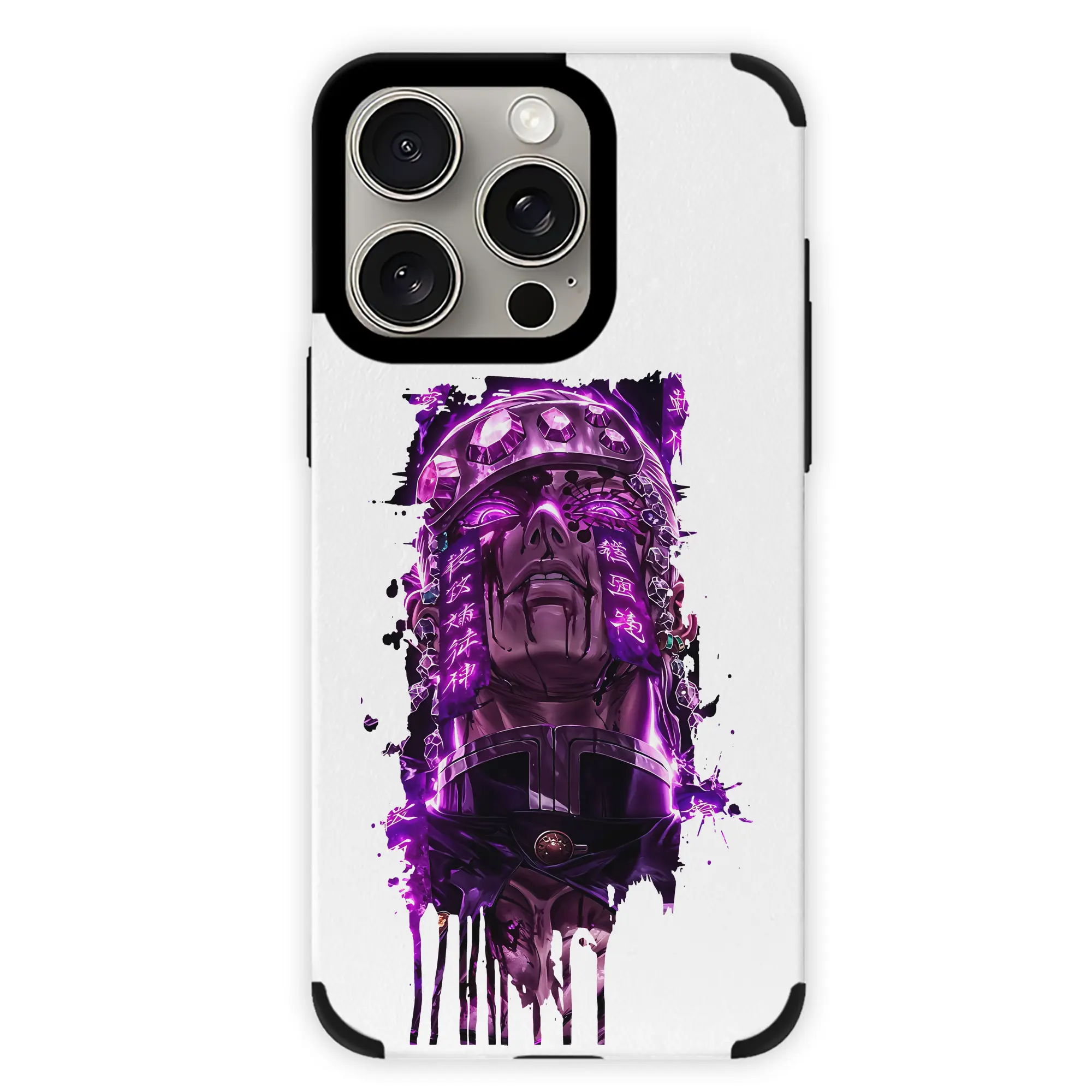 鬼滅の刃 グッズ,宇髄 天元 - IPhone15ProMax対応 ・ PUレザースマホケース ・ 耐衝撃 ・ 黄変防止 ・ 360度全面保護 ・ 柔らか手触り ・ 3D立体ボタン