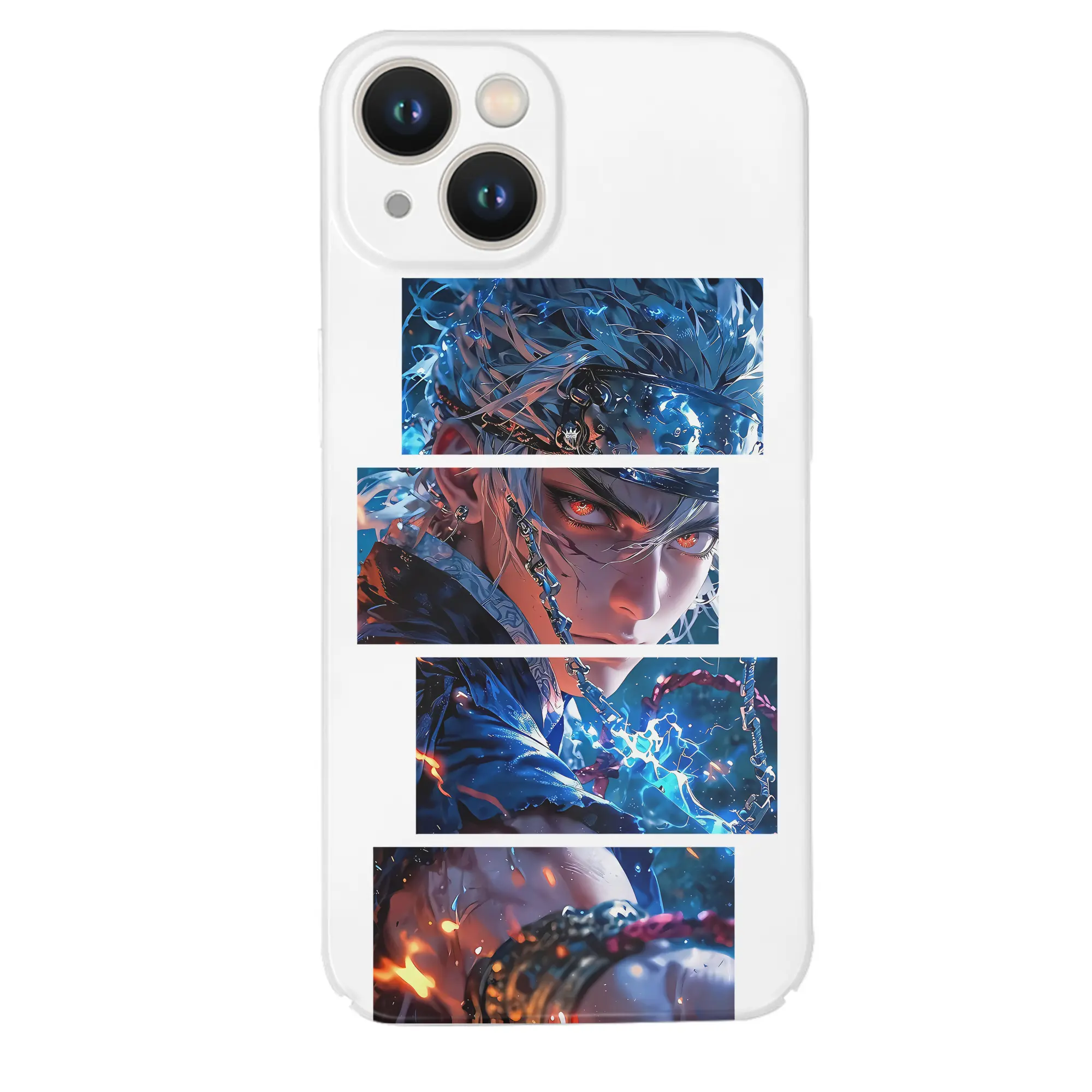 鬼滅の刃 グッズ,宇髄 天元 - IPhone 14シリーズ対応 ・ ハードケース ・ 衝撃吸収 ・ 360度密着 ・ カメラ保護 ・ 高品質プラスチック ・ 快適操作