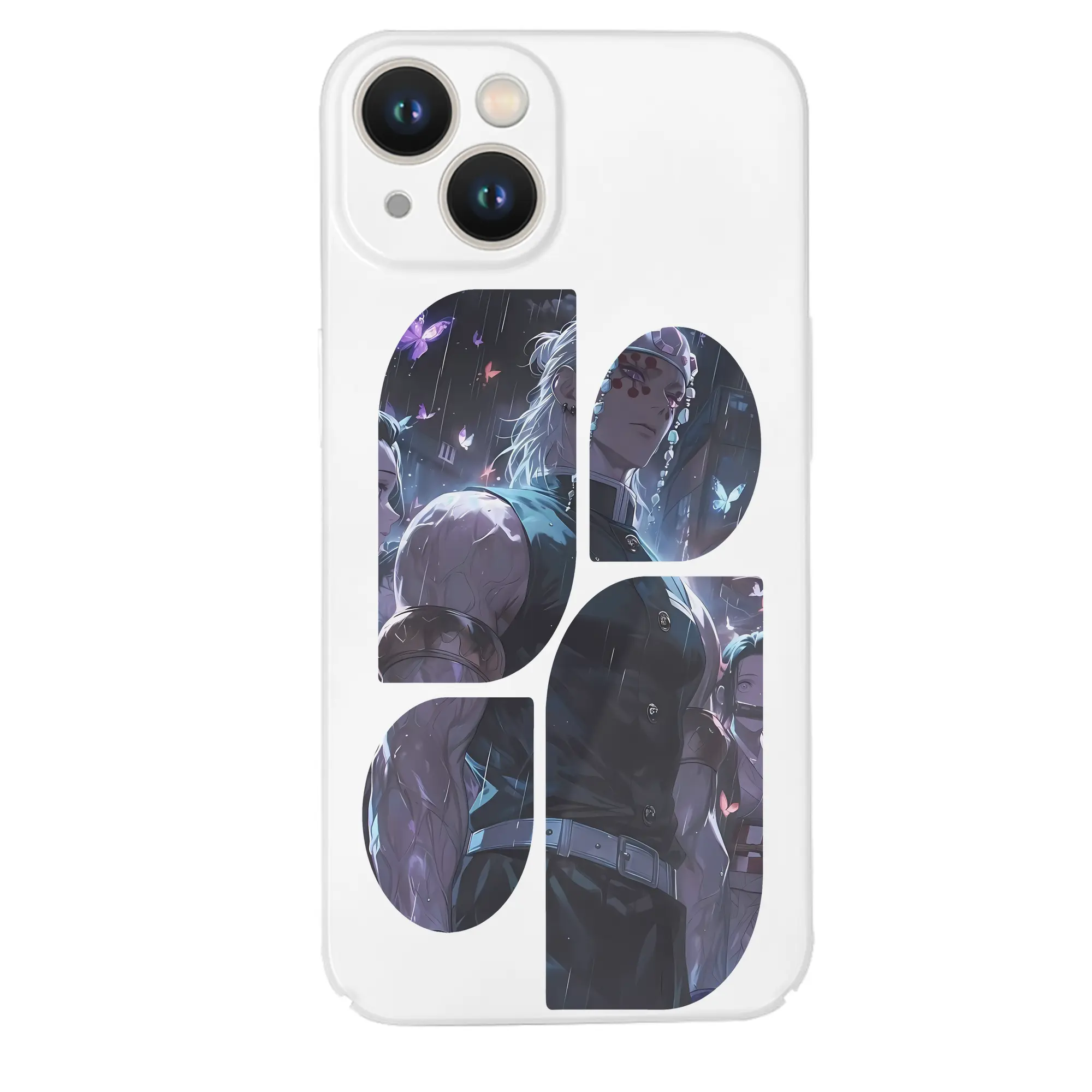 鬼滅の刃 グッズ,宇髄 天元 - IPhone 14シリーズ対応 ・ ハードケース ・ 衝撃吸収 ・ 360度密着 ・ カメラ保護 ・ 高品質プラスチック ・ 快適操作