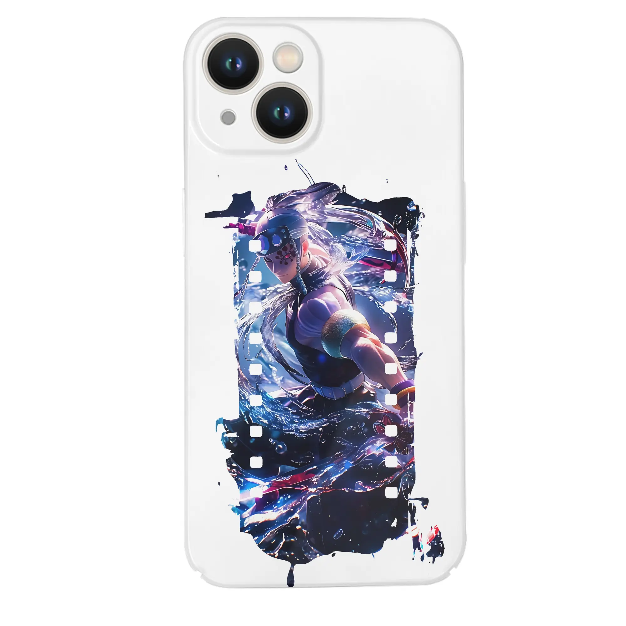 鬼滅の刃 グッズ,宇髄 天元 - IPhone 14シリーズ対応 ・ ハードケース ・ 衝撃吸収 ・ 360度密着 ・ カメラ保護 ・ 高品質プラスチック ・ 快適操作