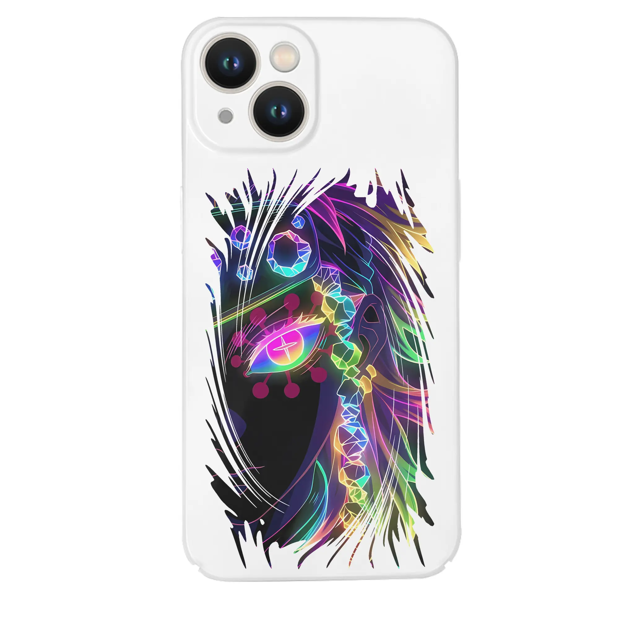 鬼滅の刃 グッズ,宇髄 天元 - IPhone 14シリーズ対応 ・ ハードケース ・ 衝撃吸収 ・ 360度密着 ・ カメラ保護 ・ 高品質プラスチック ・ 快適操作