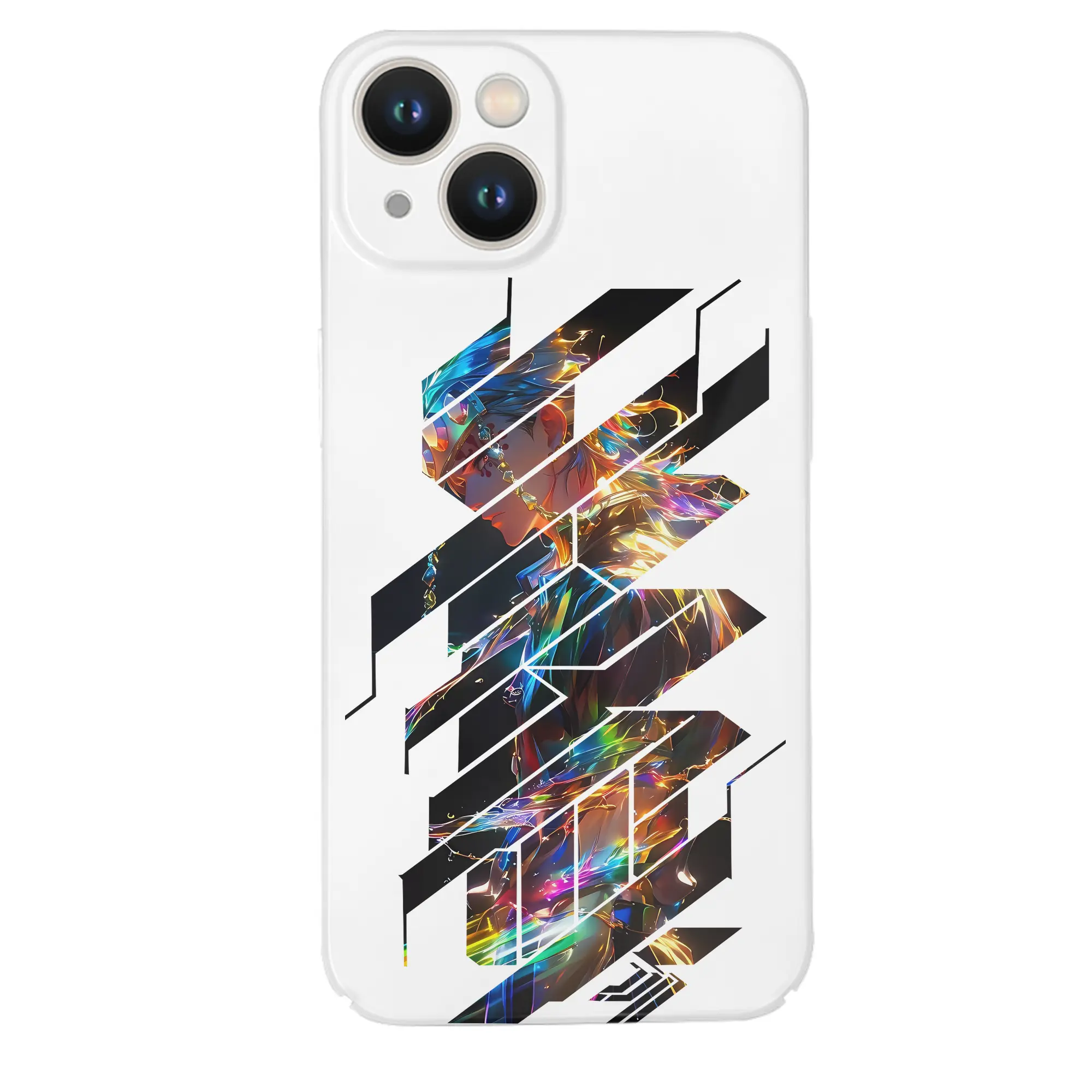 鬼滅の刃 グッズ,宇髄 天元 - IPhone 14シリーズ対応 ・ ハードケース ・ 衝撃吸収 ・ 360度密着 ・ カメラ保護 ・ 高品質プラスチック ・ 快適操作