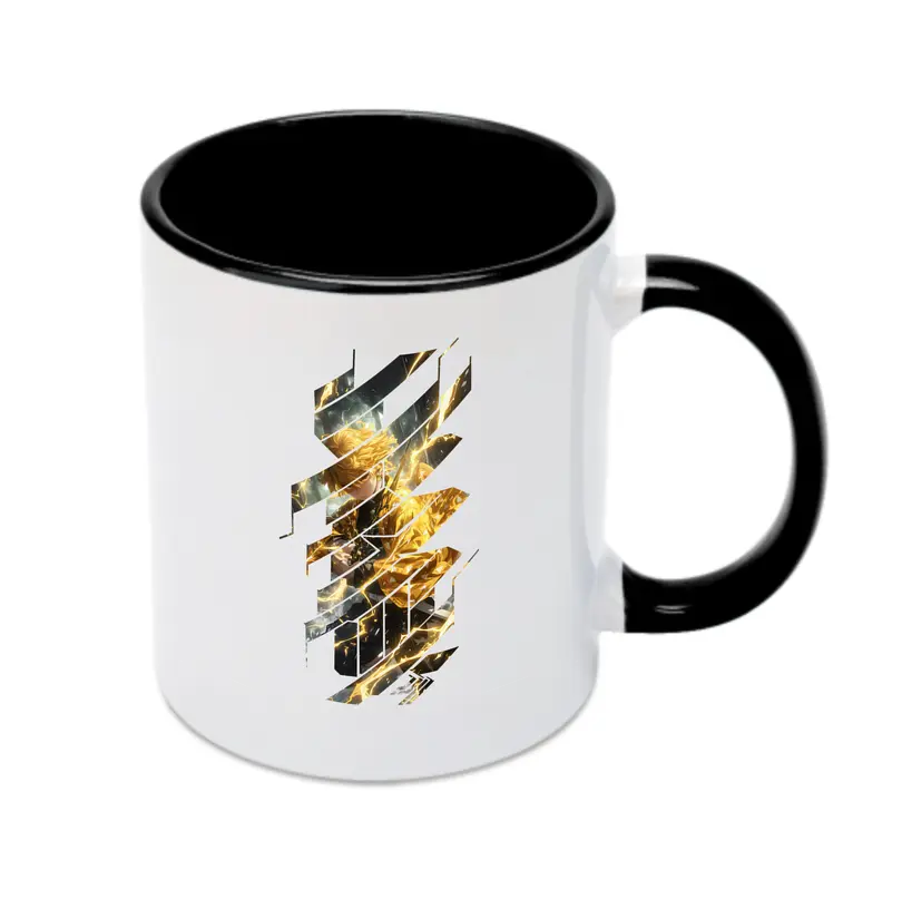 鬼滅の刃 グッズ,我妻 善逸 - カラフルマグカップ ・ 陶器 ・ 熱転写プリント ・ 鮮やかデザイン ・ 耐久性 高品質 ・ コーヒー お茶 ギフト用