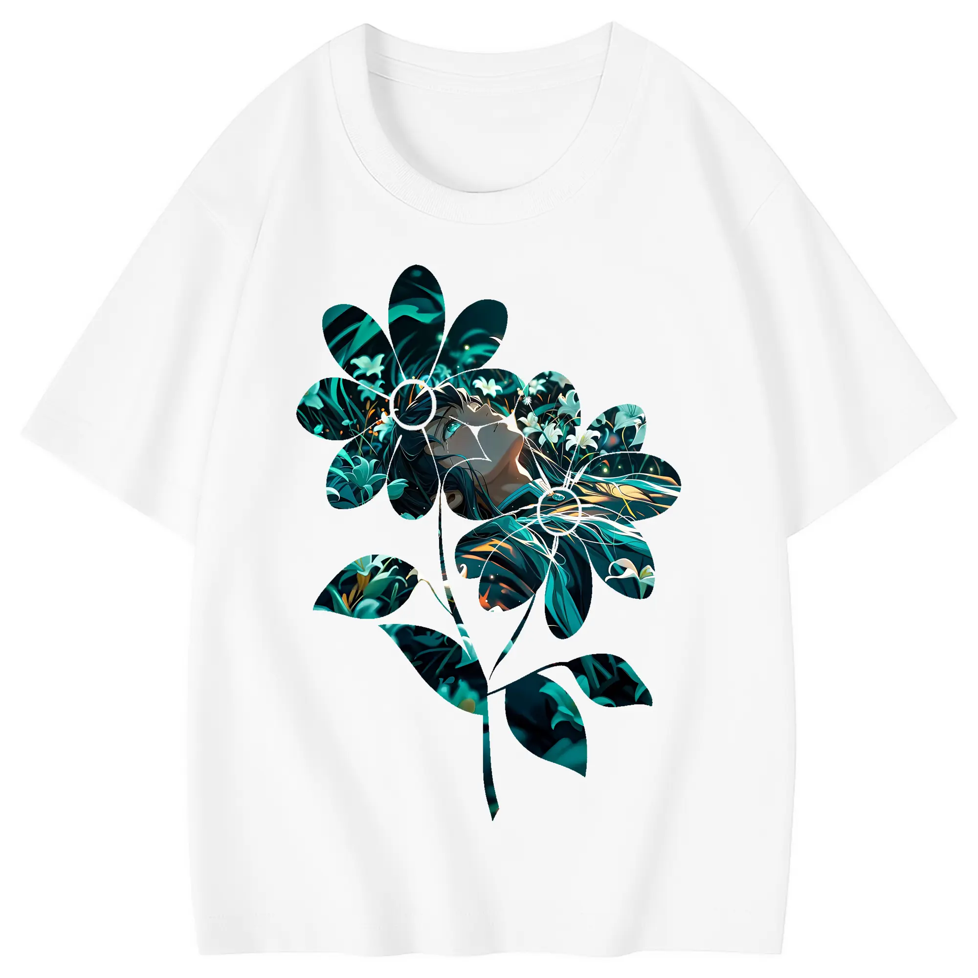 鬼滅の刃 グッズ,時透 無一郎 - 綿100％ キッズTシャツ ・ フロントプリント ・ 快適 通気性 ・ スポーツ カジュアル 散歩用