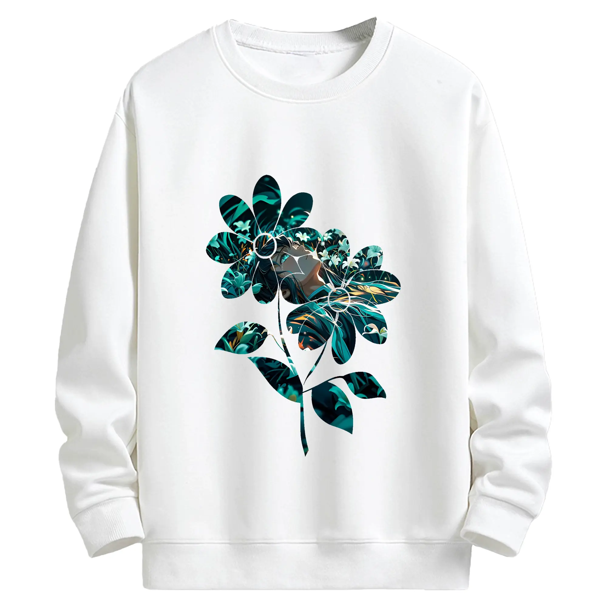 鬼滅の刃 グッズ,時透 無一郎 - 高品質 クルーネック スウェット ・ コットン59％ ポリエステル41％ ・ ユニセックス 長袖 トレーナー ・ カジュアル デイリー スポーツ 散歩用