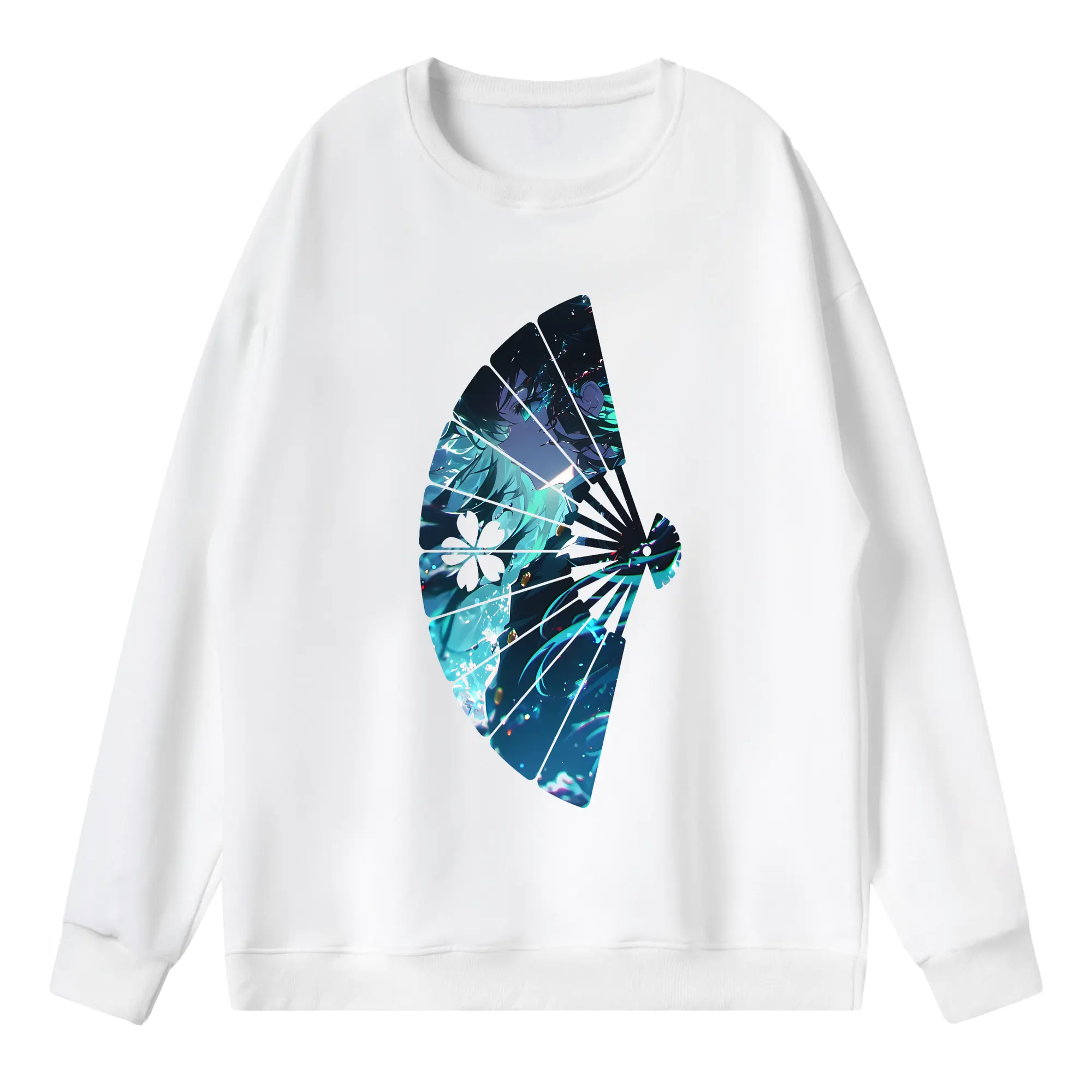 鬼滅の刃 グッズ,時透 無一郎 - 薄手 クルーネック スウェット 裏毛260g · ポリエステル 春秋向け カジュアル 男女兼用 · トレーナー デイリー スポーツ 散歩に最適