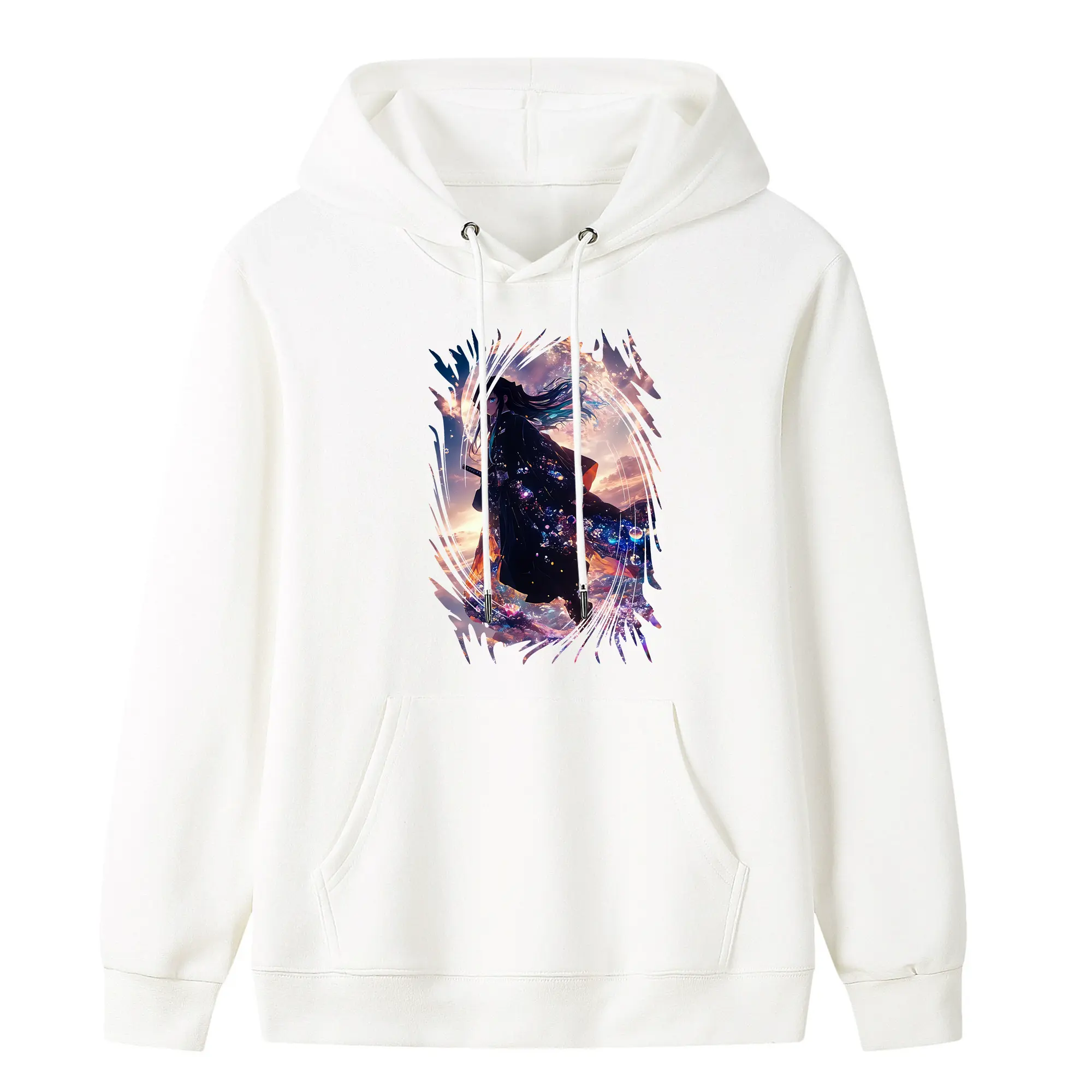 鬼滅の刃 グッズ,時透 無一郎 - キッズ フード付きパーカー ・ フロントプリント ・ ポリエステル100％ ・ 快適 通学 スポーツ 日常使い お散歩用