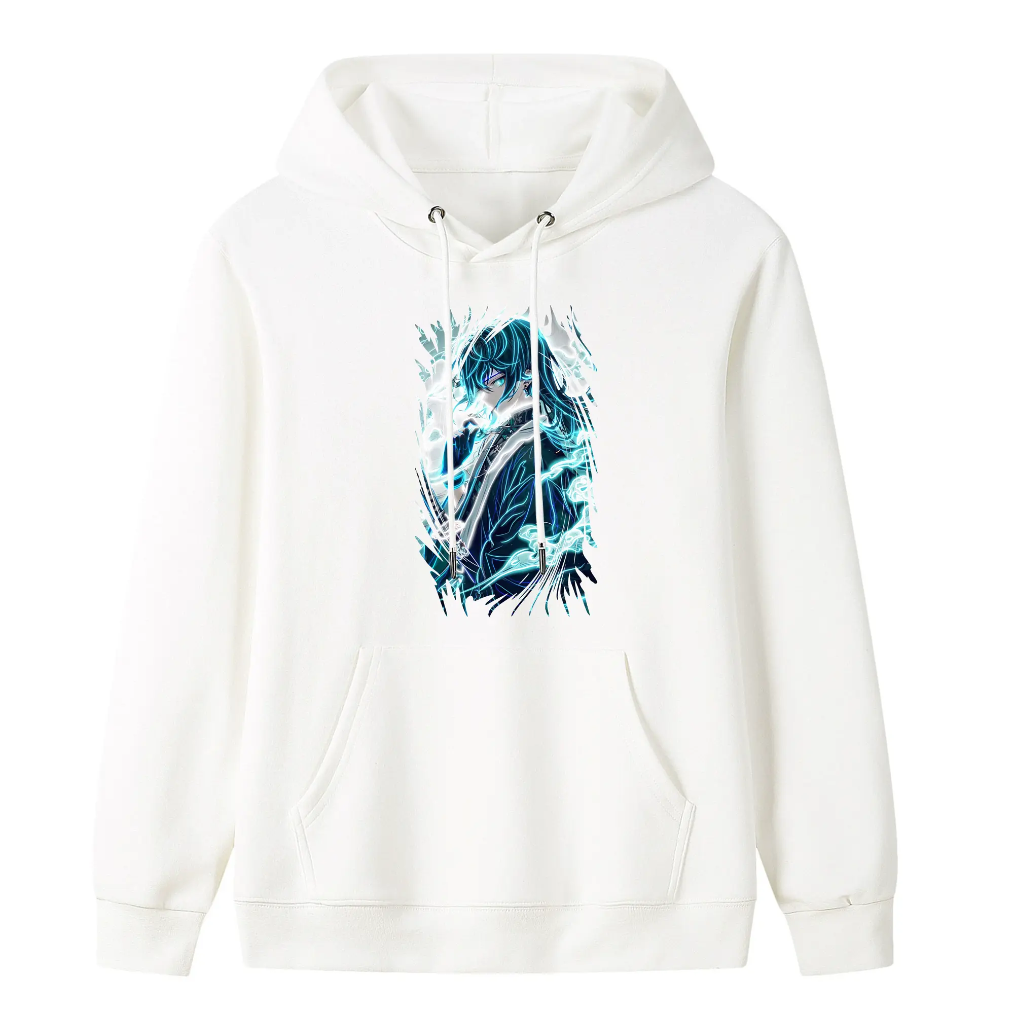 鬼滅の刃 グッズ,時透 無一郎 - キッズ フード付きパーカー ・ フロントプリント ・ ポリエステル100％ ・ 快適 通学 スポーツ 日常使い お散歩用