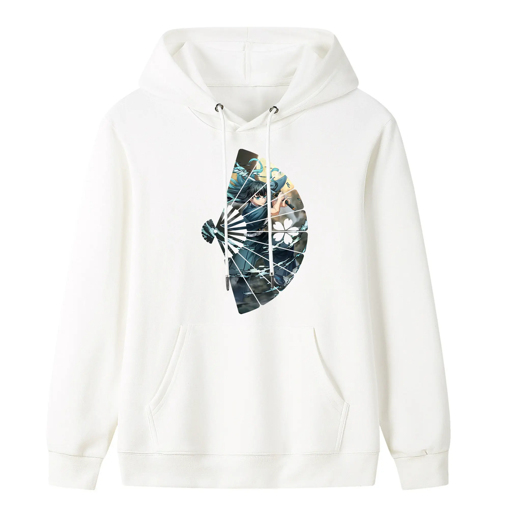 鬼滅の刃 グッズ,時透 無一郎 - キッズ フード付きパーカー ・ フロントプリント ・ ポリエステル100％ ・ 快適 通学 スポーツ 日常使い お散歩用