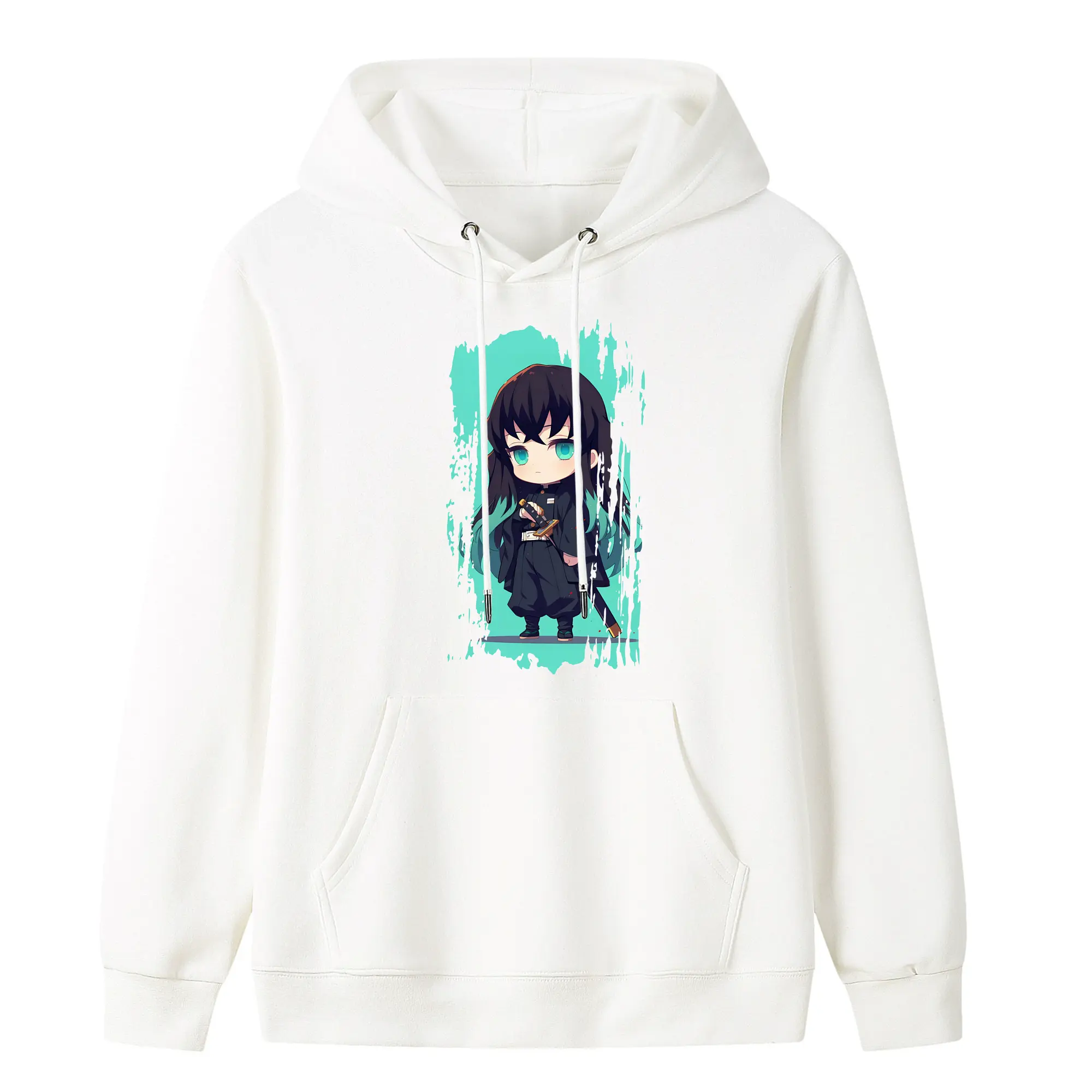 鬼滅の刃 グッズ,時透 無一郎 - キッズ フード付きパーカー ・ フロントプリント ・ ポリエステル100％ ・ 快適 通学 スポーツ 日常使い お散歩用