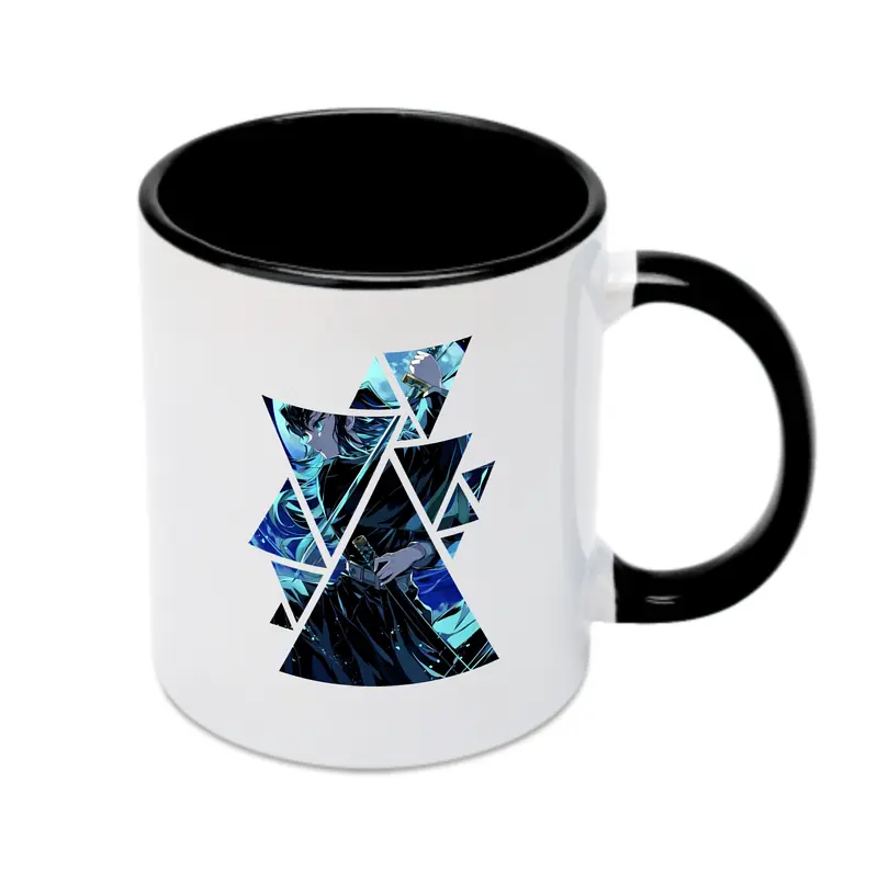 鬼滅の刃 グッズ,時透 無一郎 - カラフルマグカップ ・ 陶器 ・ 熱転写プリント ・ 鮮やかデザイン ・ 耐久性 高品質 ・ コーヒー お茶 ギフト用