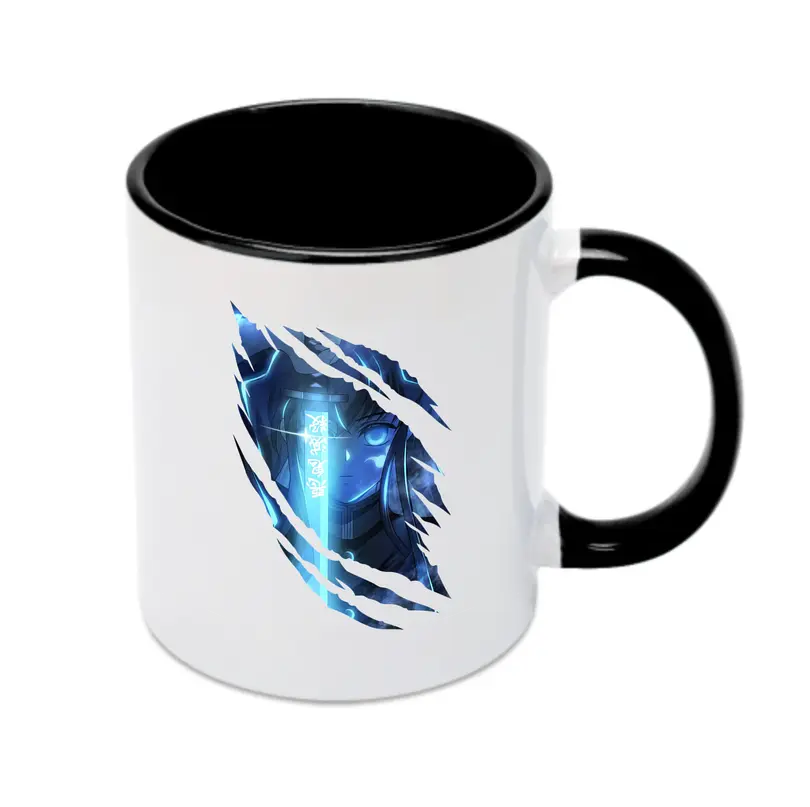 鬼滅の刃 グッズ,時透 無一郎 - カラフルマグカップ ・ 陶器 ・ 熱転写プリント ・ 鮮やかデザイン ・ 耐久性 高品質 ・ コーヒー お茶 ギフト用