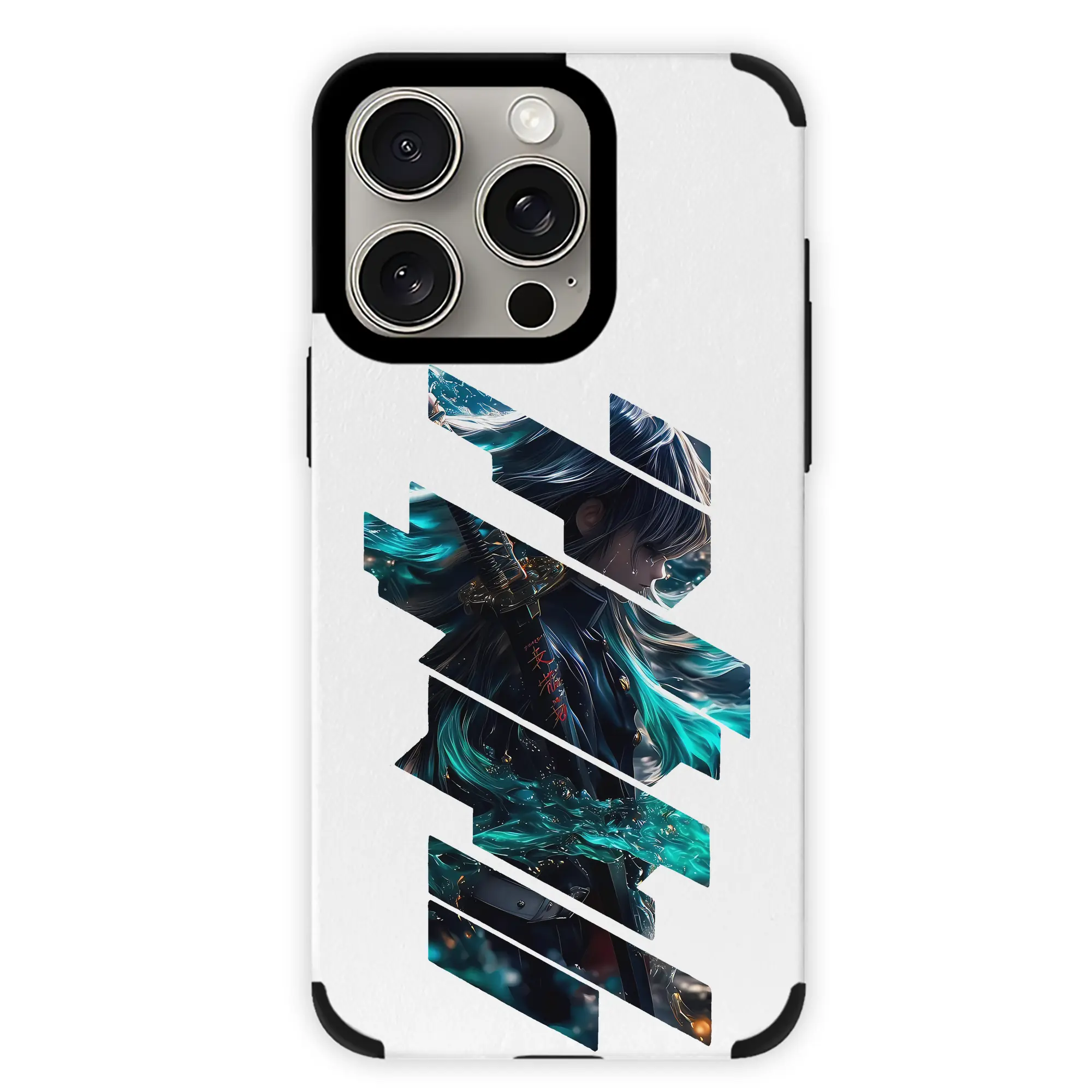 鬼滅の刃 グッズ,時透 無一郎 - IPhone15ProMax対応 ・ PUレザースマホケース ・ 耐衝撃 ・ 黄変防止 ・ 360度全面保護 ・ 柔らか手触り ・ 3D立体ボタン