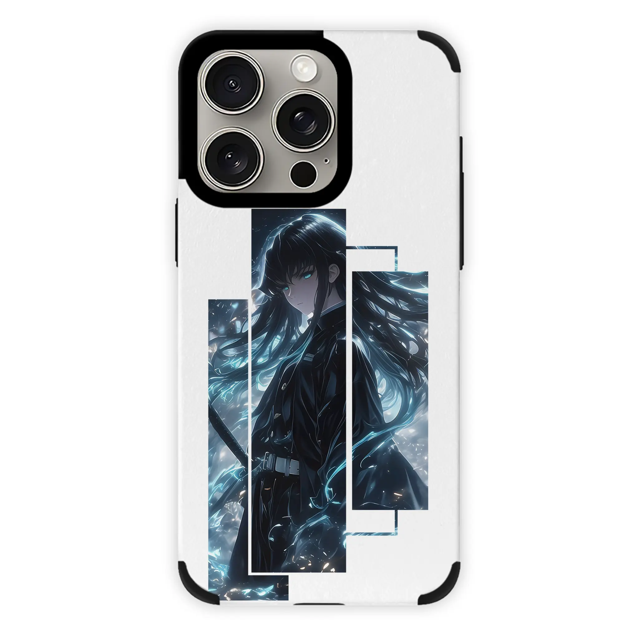 鬼滅の刃 グッズ,時透 無一郎 - IPhone15ProMax対応 ・ PUレザースマホケース ・ 耐衝撃 ・ 黄変防止 ・ 360度全面保護 ・ 柔らか手触り ・ 3D立体ボタン