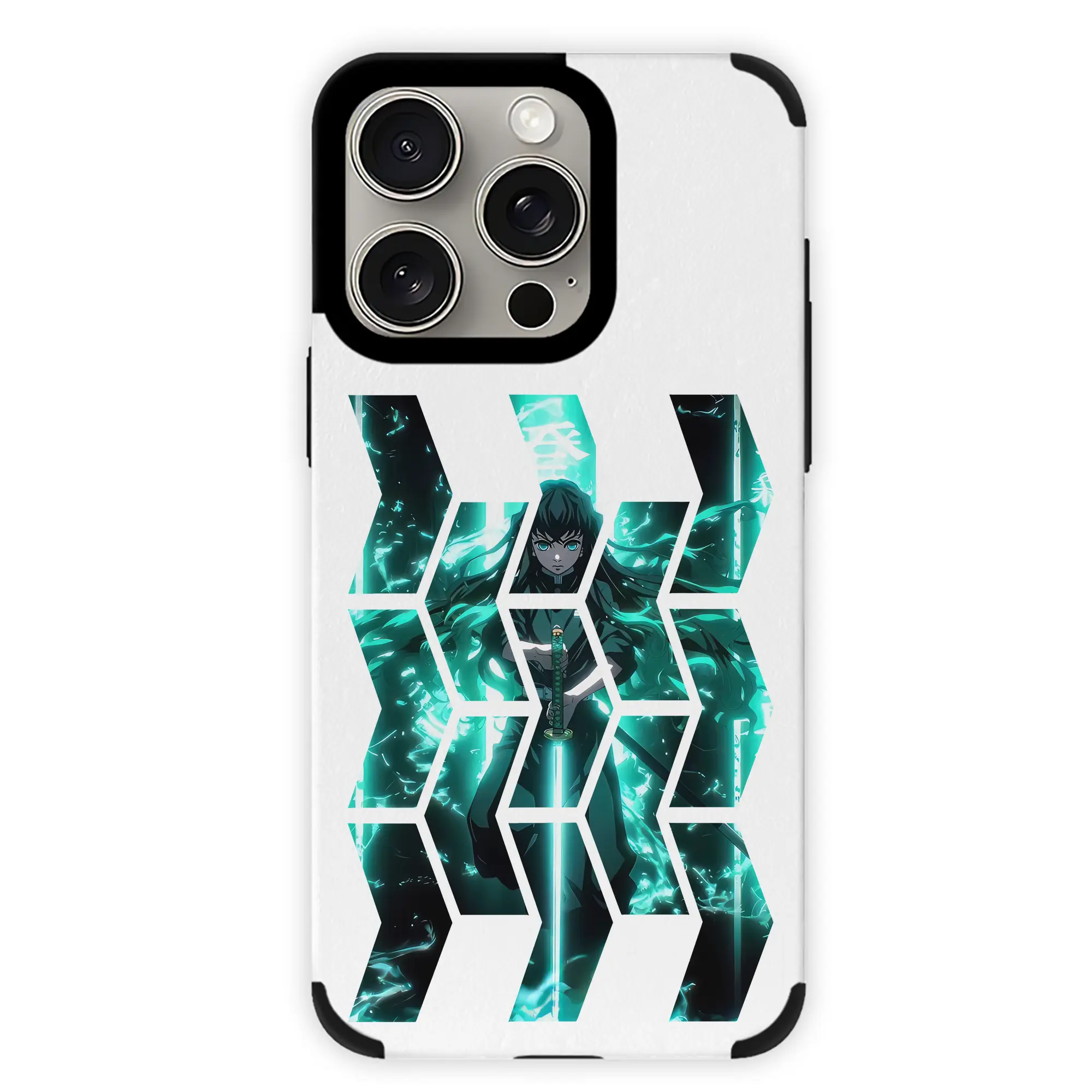 鬼滅の刃 グッズ,時透 無一郎 - IPhone15ProMax対応 ・ PUレザースマホケース ・ 耐衝撃 ・ 黄変防止 ・ 360度全面保護 ・ 柔らか手触り ・ 3D立体ボタン