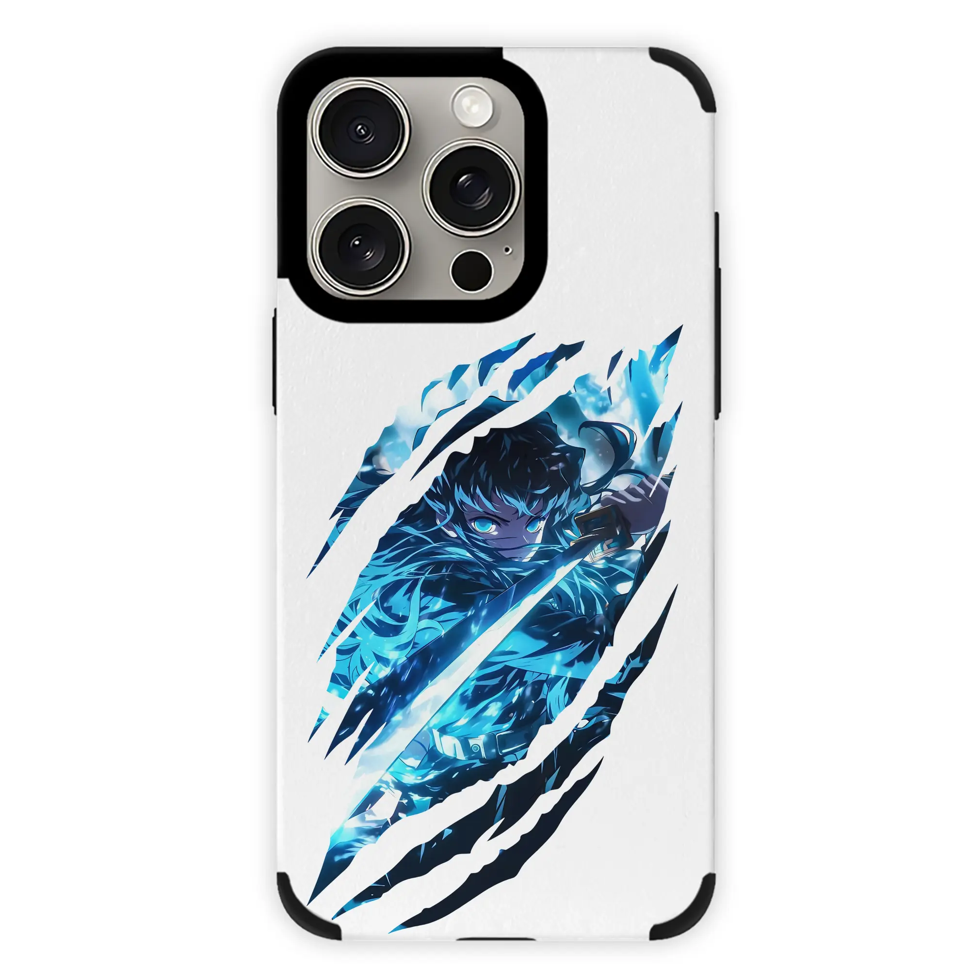 鬼滅の刃 グッズ,時透 無一郎 - IPhone15ProMax対応 ・ PUレザースマホケース ・ 耐衝撃 ・ 黄変防止 ・ 360度全面保護 ・ 柔らか手触り ・ 3D立体ボタン