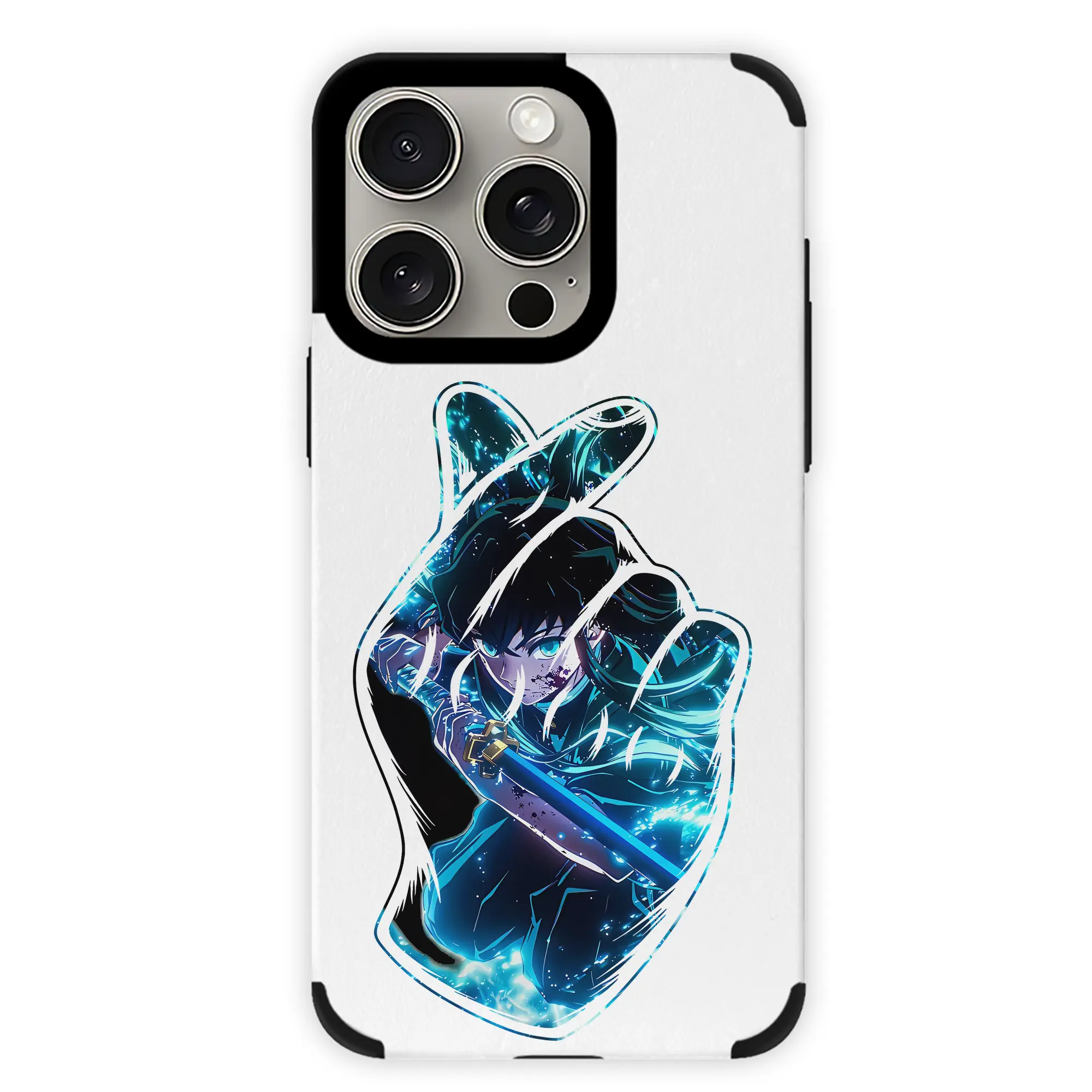 鬼滅の刃 グッズ,時透 無一郎 - IPhone15ProMax対応 ・ PUレザースマホケース ・ 耐衝撃 ・ 黄変防止 ・ 360度全面保護 ・ 柔らか手触り ・ 3D立体ボタン