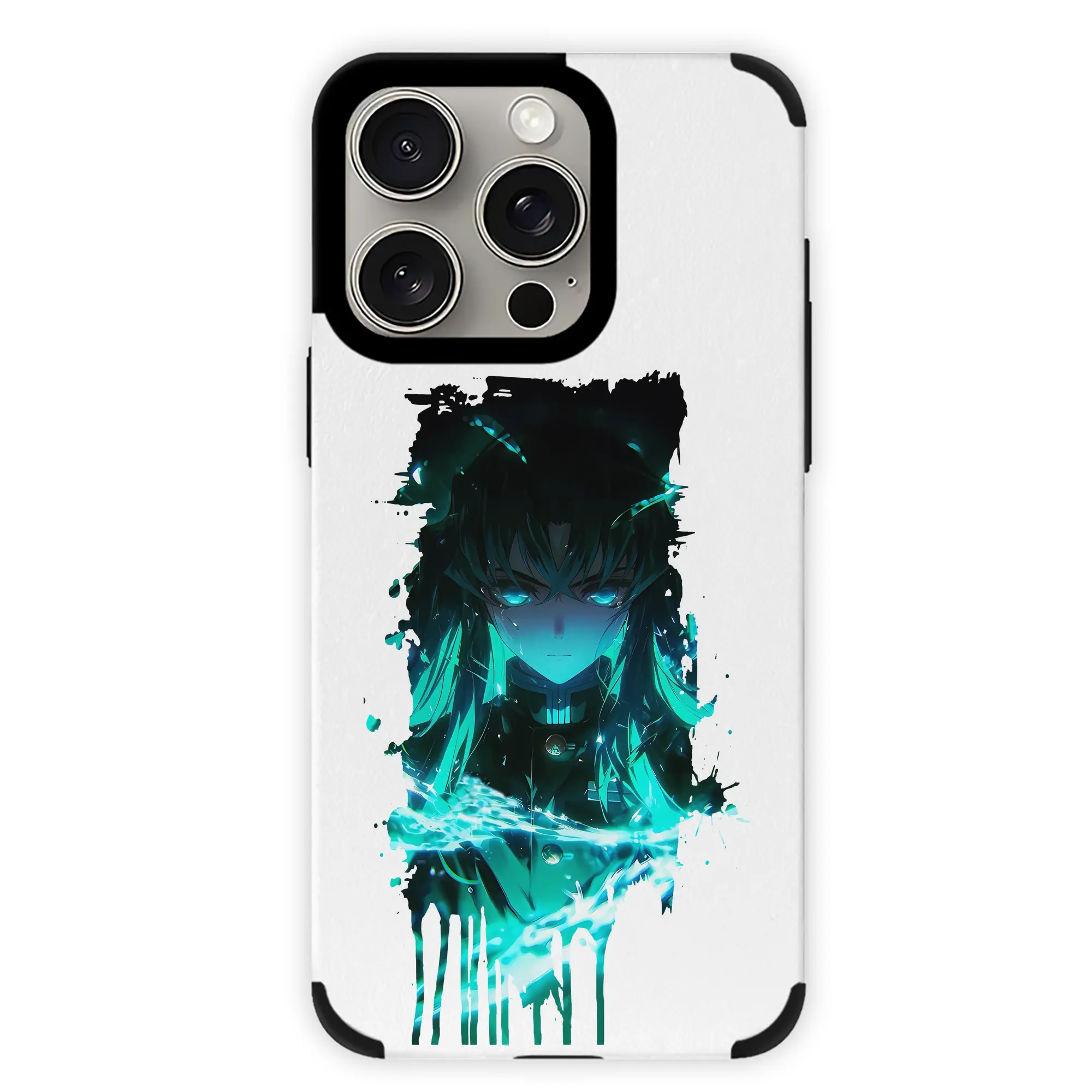 鬼滅の刃 グッズ,時透 無一郎 - IPhone15ProMax対応 ・ PUレザースマホケース ・ 耐衝撃 ・ 黄変防止 ・ 360度全面保護 ・ 柔らか手触り ・ 3D立体ボタン