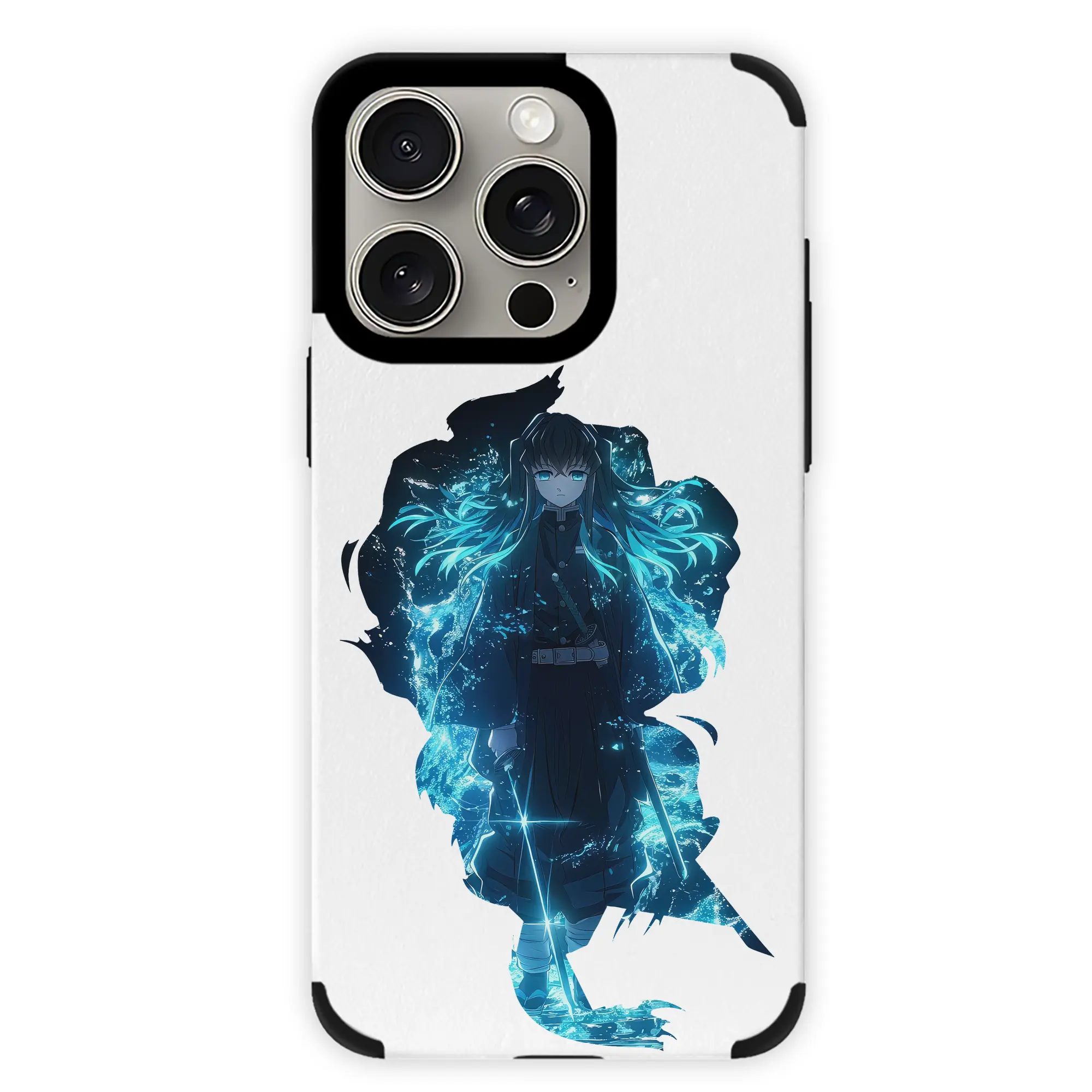 鬼滅の刃 グッズ,時透 無一郎 - IPhone15ProMax対応 ・ PUレザースマホケース ・ 耐衝撃 ・ 黄変防止 ・ 360度全面保護 ・ 柔らか手触り ・ 3D立体ボタン