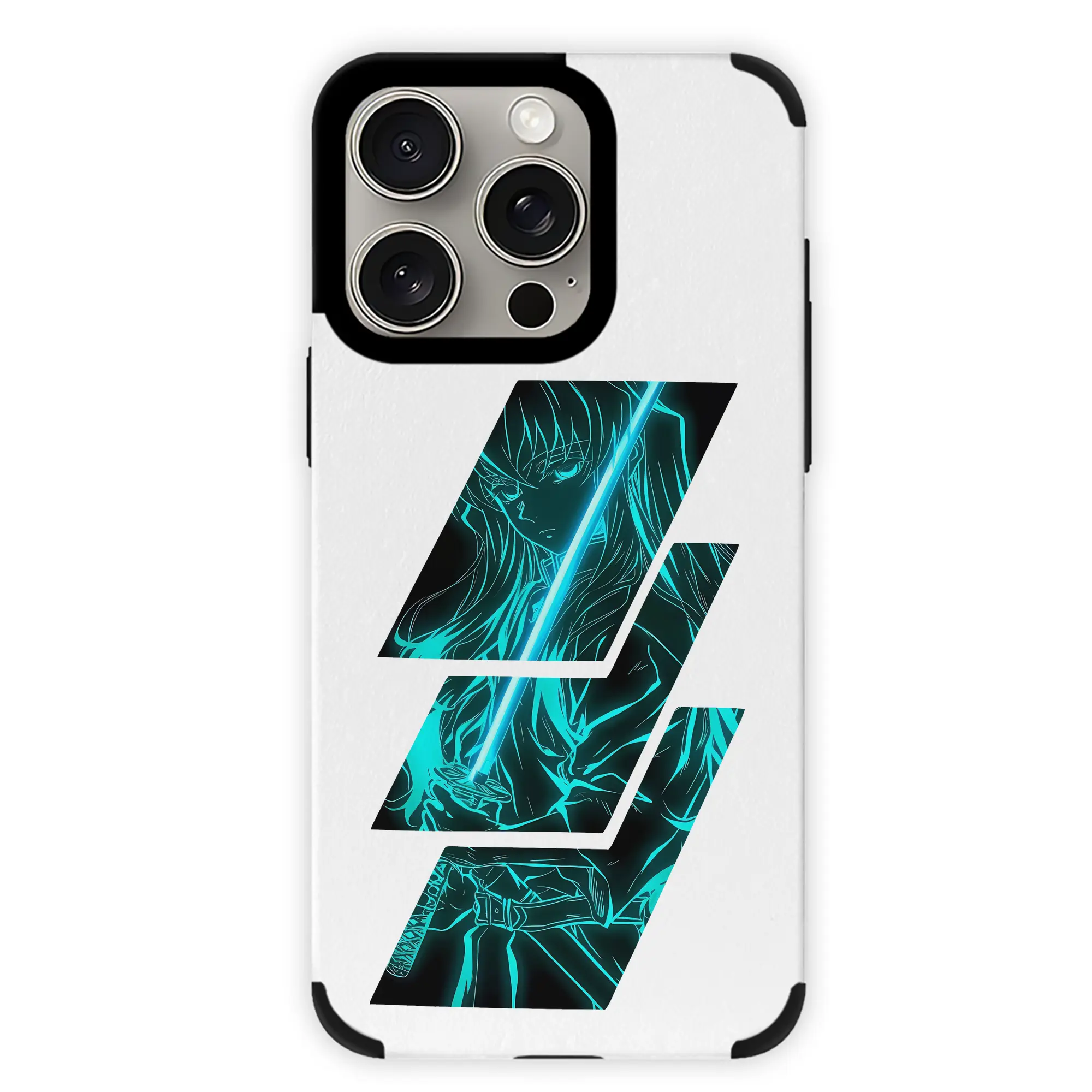 鬼滅の刃 グッズ,時透 無一郎 - IPhone15ProMax対応 ・ PUレザースマホケース ・ 耐衝撃 ・ 黄変防止 ・ 360度全面保護 ・ 柔らか手触り ・ 3D立体ボタン