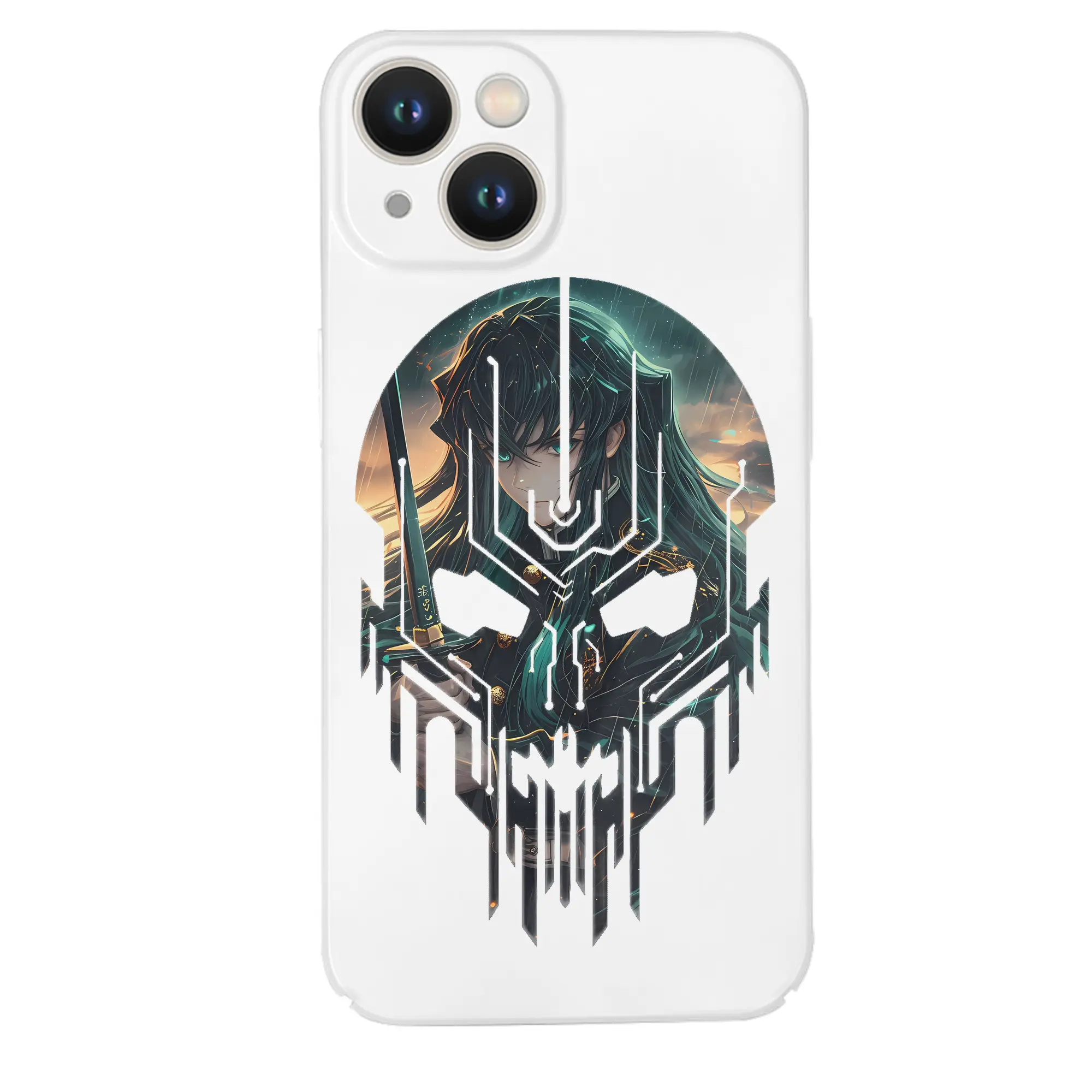 鬼滅の刃 グッズ,時透 無一郎 - IPhone 14シリーズ対応 ・ ハードケース ・ 衝撃吸収 ・ 360度密着 ・ カメラ保護 ・ 高品質プラスチック ・ 快適操作