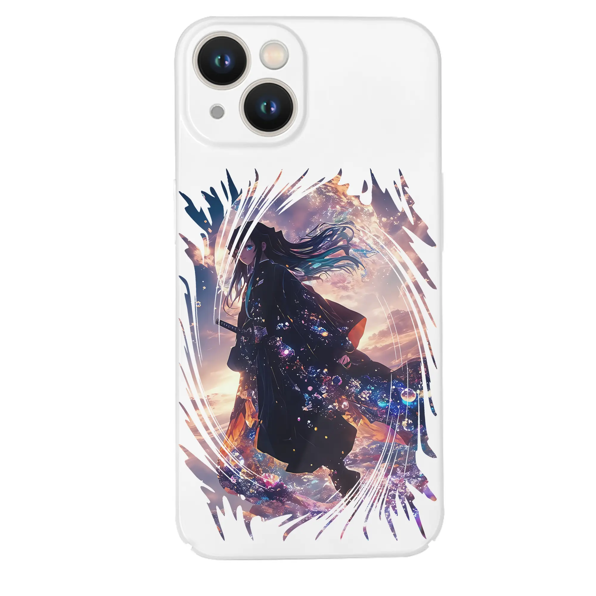 鬼滅の刃 グッズ,時透 無一郎 - IPhone 14シリーズ対応 ・ ハードケース ・ 衝撃吸収 ・ 360度密着 ・ カメラ保護 ・ 高品質プラスチック ・ 快適操作