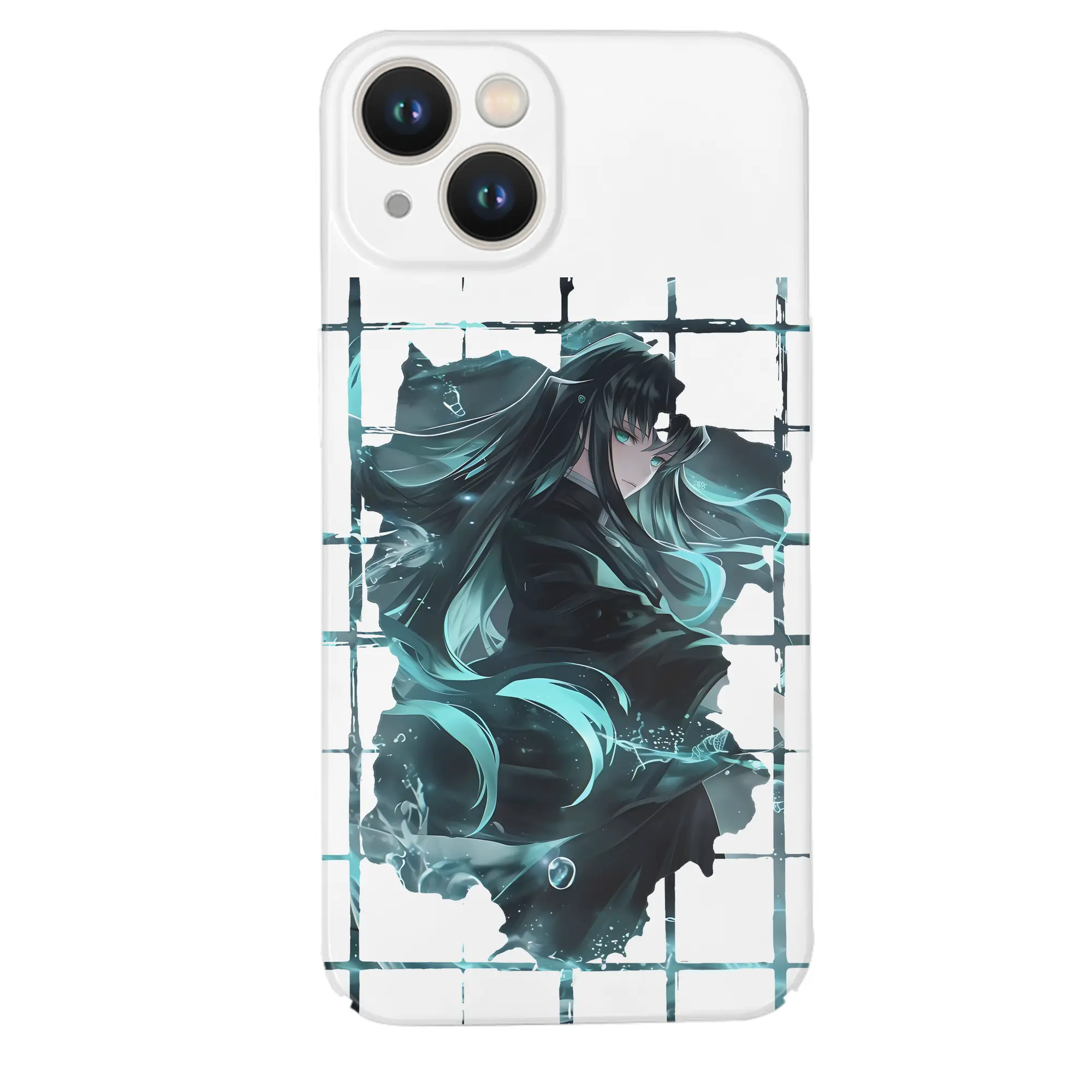 鬼滅の刃 グッズ,時透 無一郎 - IPhone 14シリーズ対応 ・ ハードケース ・ 衝撃吸収 ・ 360度密着 ・ カメラ保護 ・ 高品質プラスチック ・ 快適操作