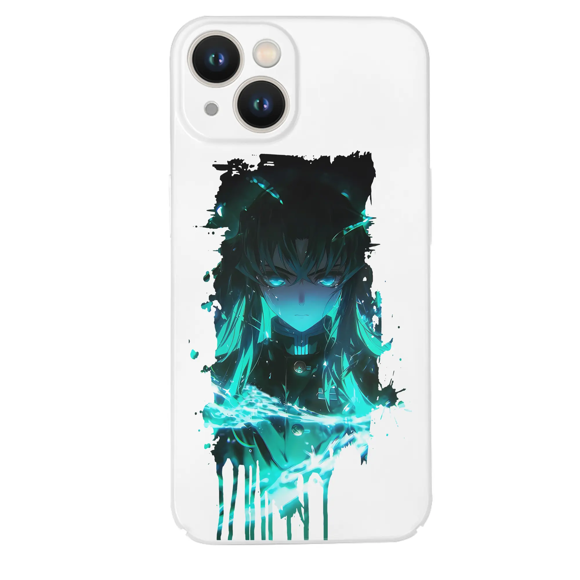 鬼滅の刃 グッズ,時透 無一郎 - IPhone 14シリーズ対応 ・ ハードケース ・ 衝撃吸収 ・ 360度密着 ・ カメラ保護 ・ 高品質プラスチック ・ 快適操作